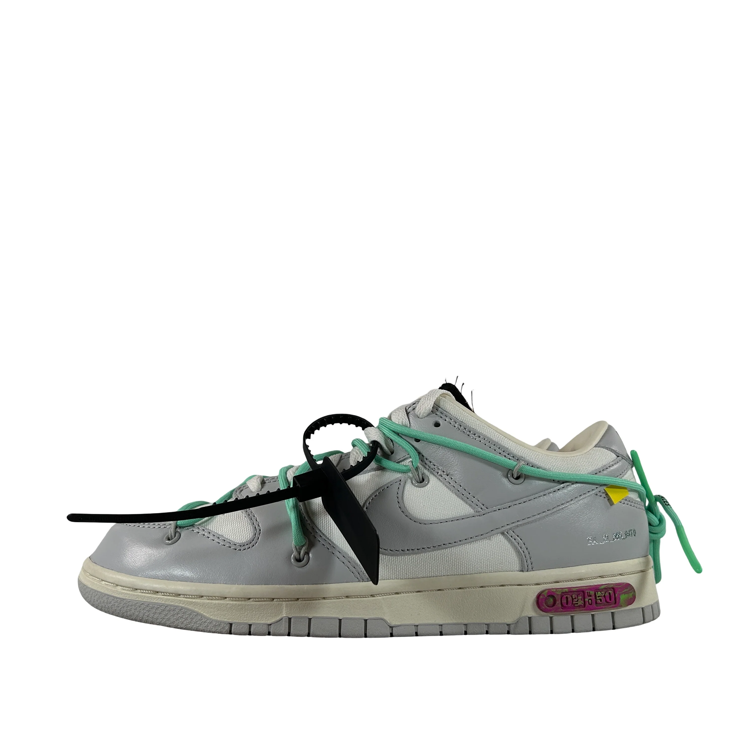 DM1602 114 Nike Dunk Low Off-White Lot 4 [USED] - 9 M (Used)