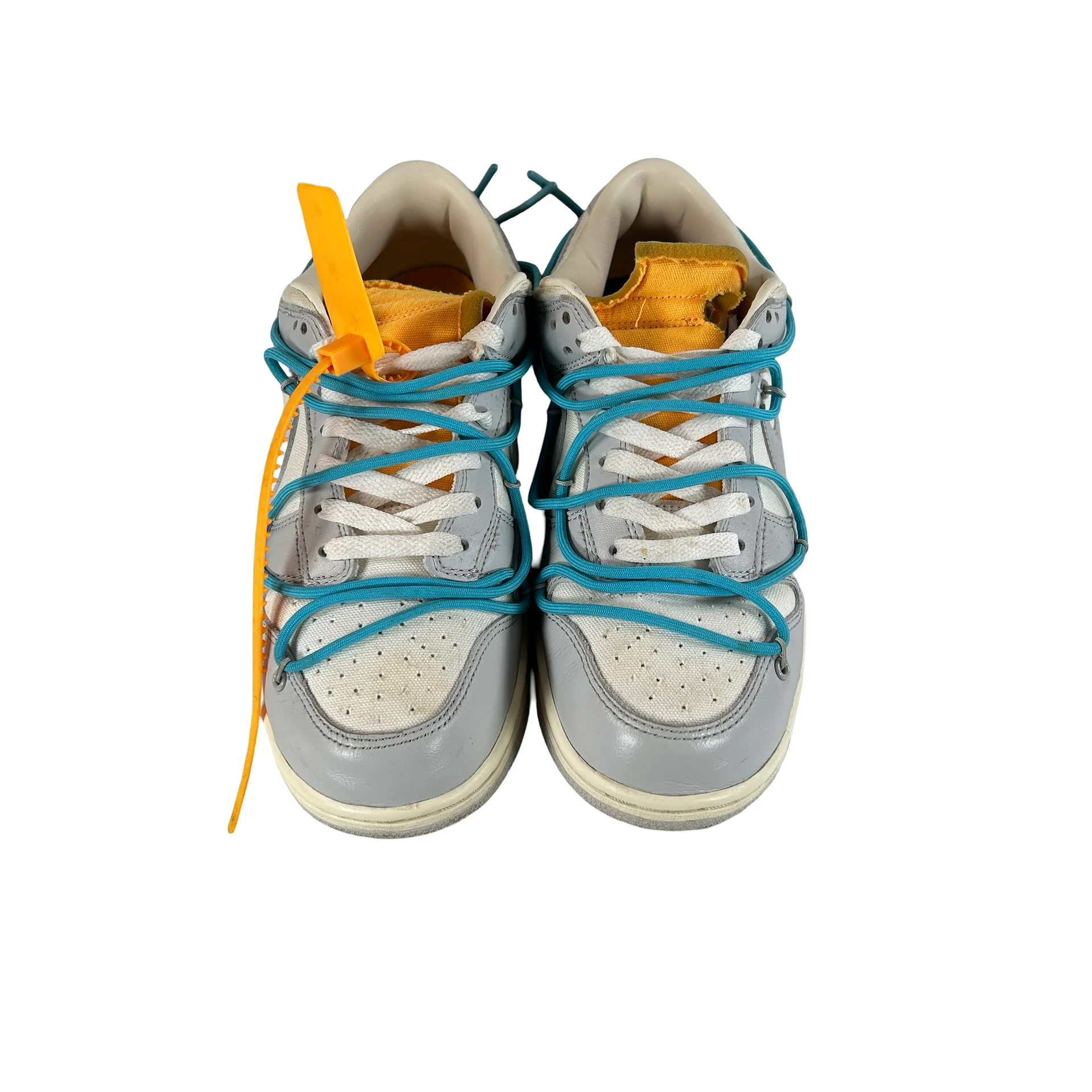 DM1602 115 Nike Dunk Low Off-White Lot 2 [USED] - 8.5 M (Used) - Image 2