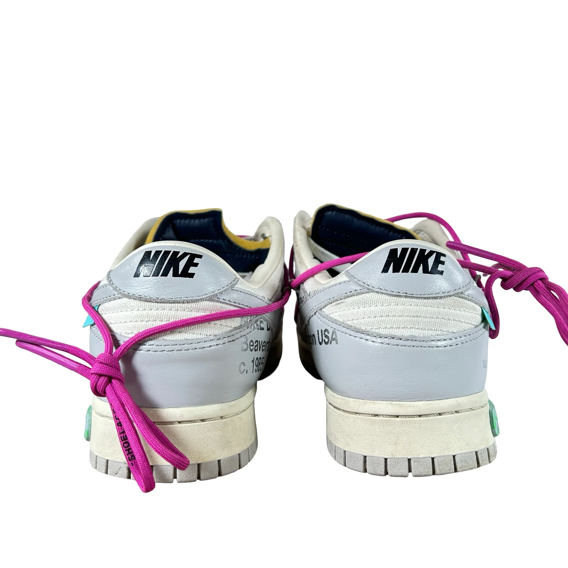 DM1602 122 Nike Dunk Low Off-White Lot 30 [USED] - 12 M (Used) - Image 3