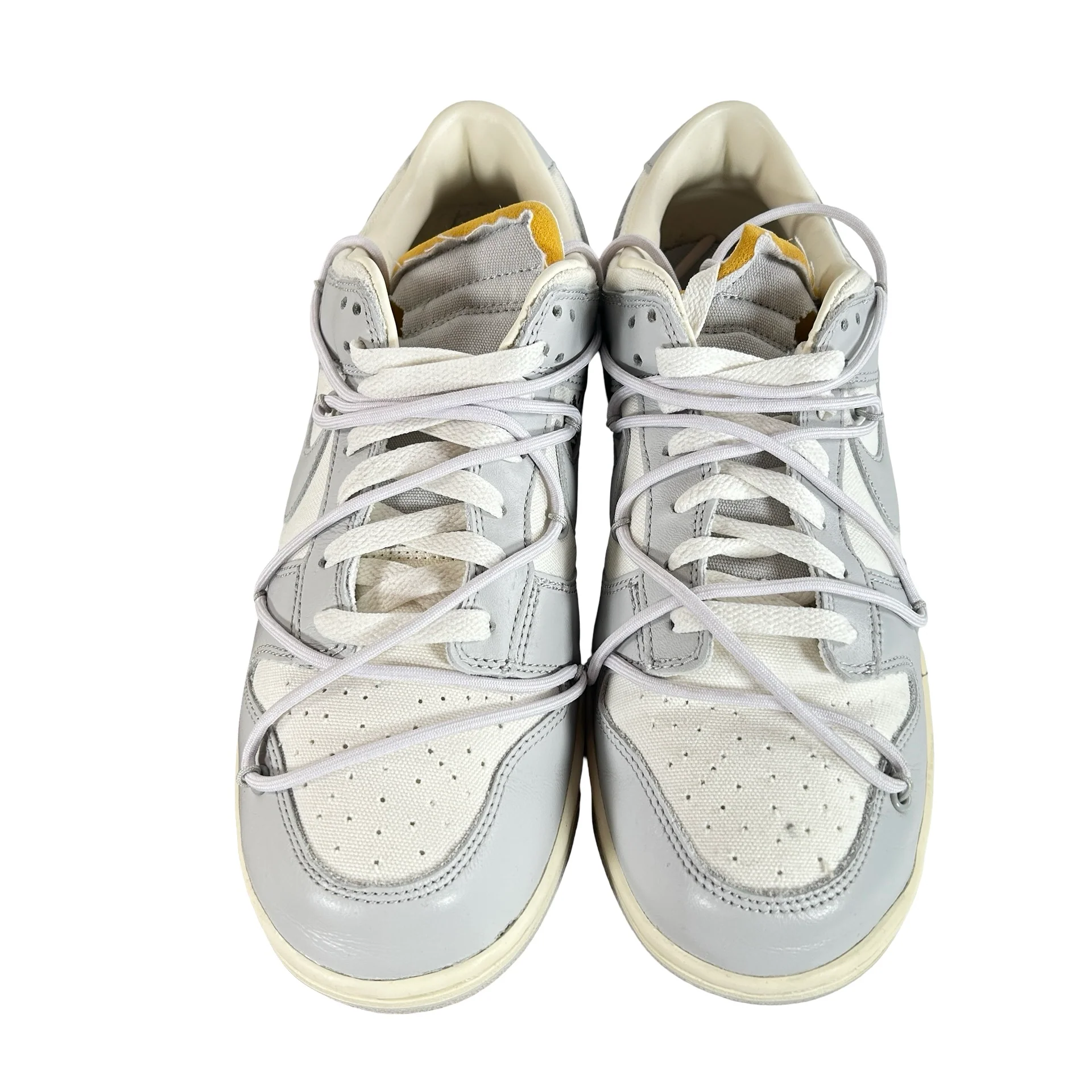 DM1602 123 Nike Dunk Low Off-White Lot 49 [USED] - 10 M (Used) - Image 2