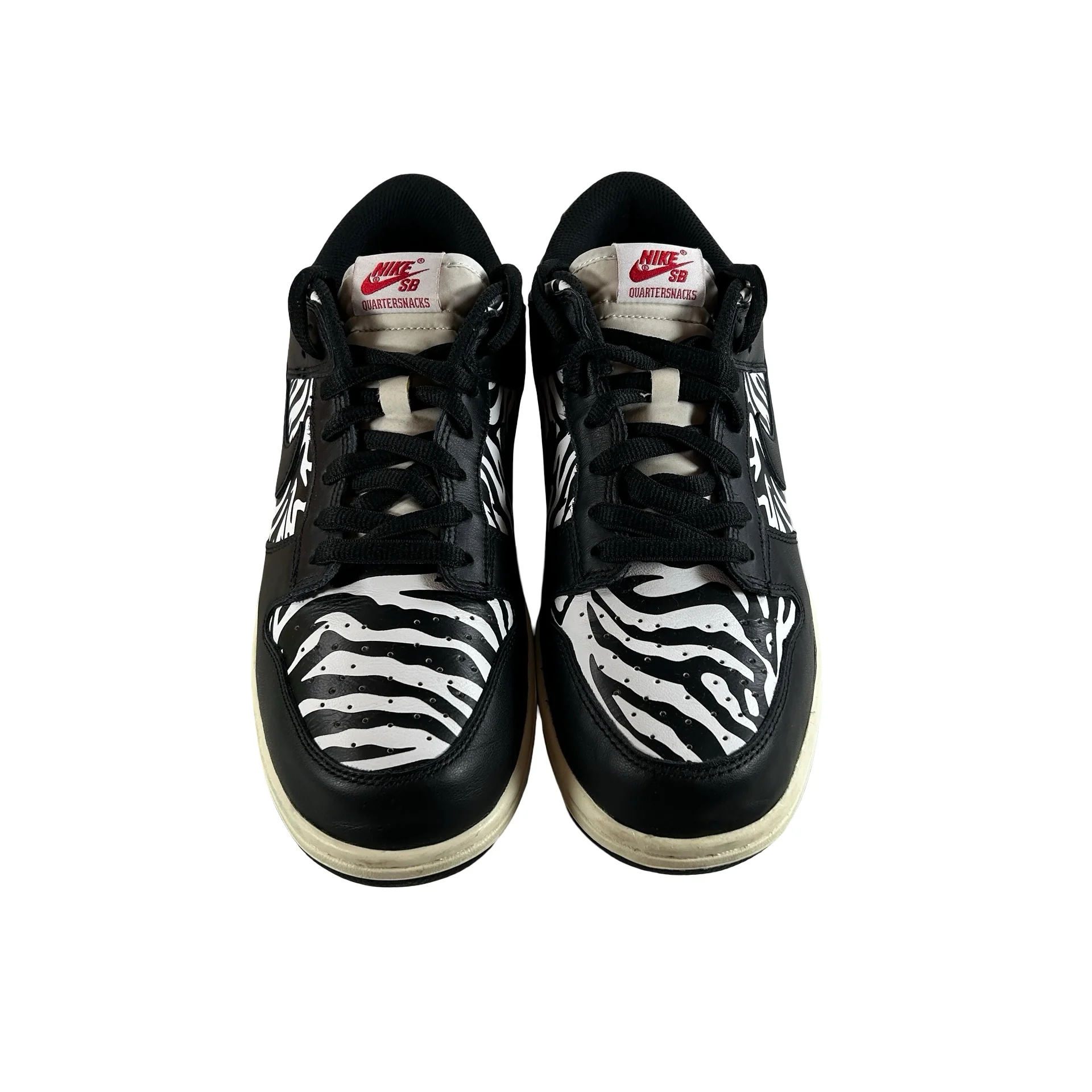 DM3510 001 SB Dunk Low Quartersnacks Zebra [USED] - 10.5 (Used) - Image 2