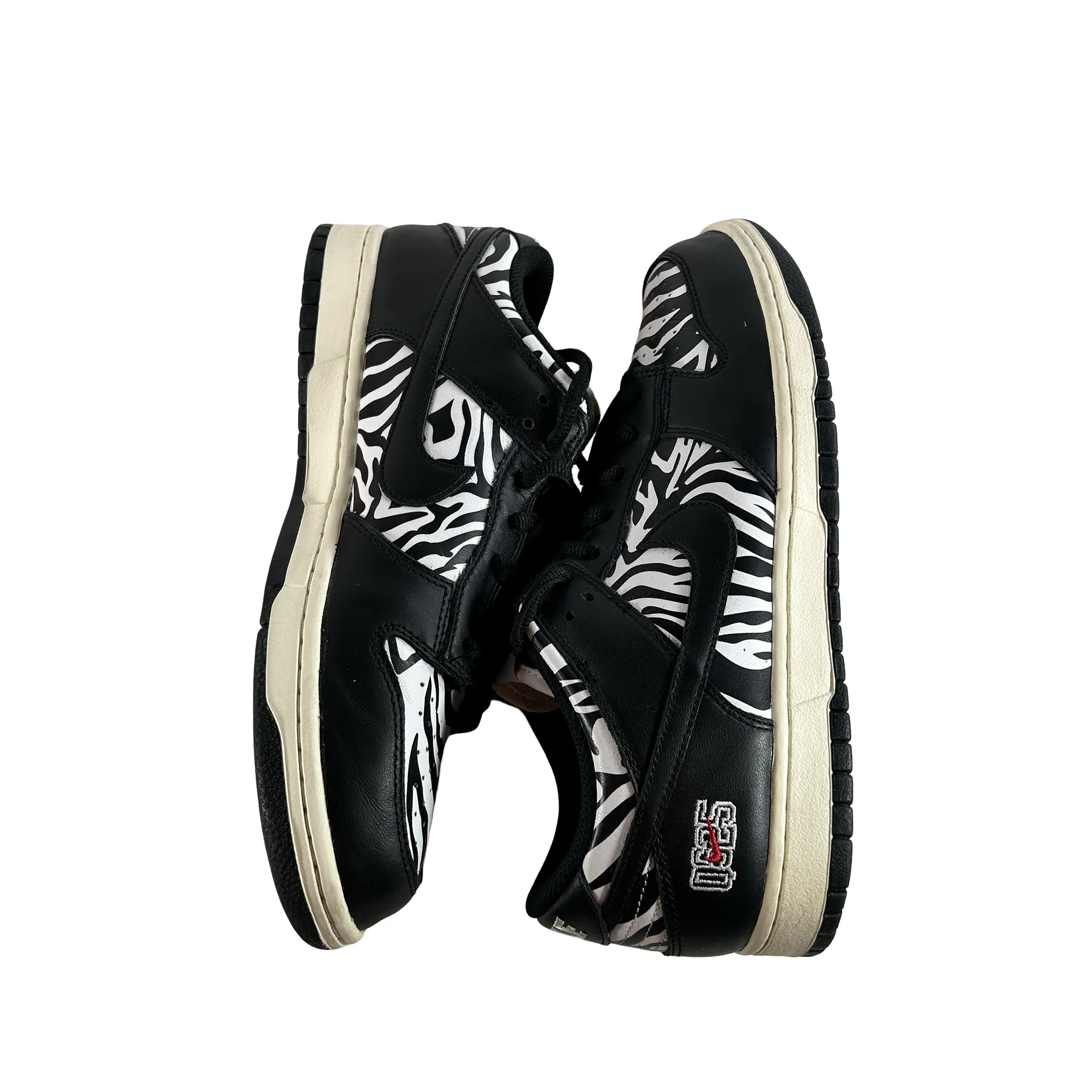 DM3510 001 SB Dunk Low Quartersnacks Zebra [USED] - 10.5 (Used) - Image 4