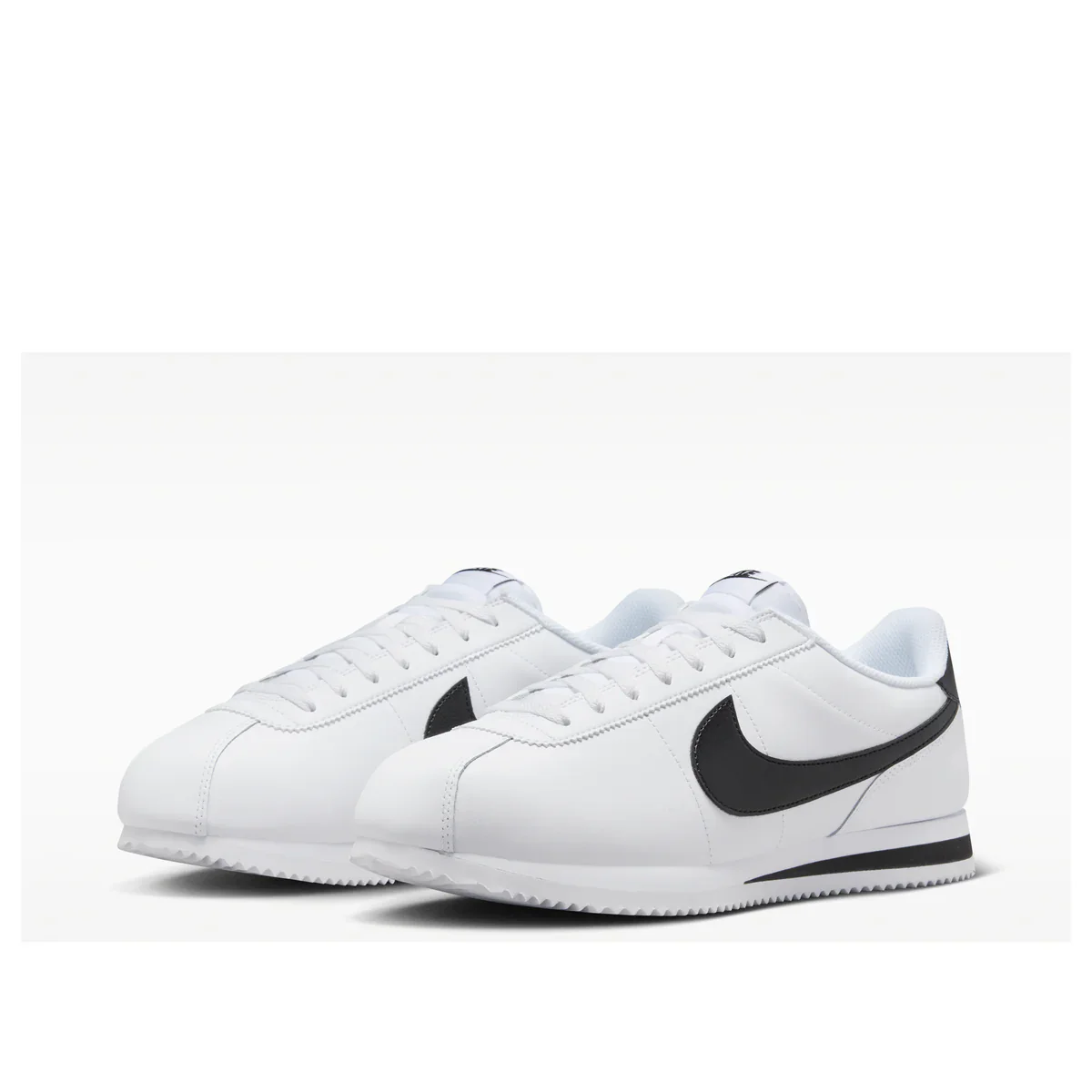 DM4044 105 Nike Cortez White Black - Image 3