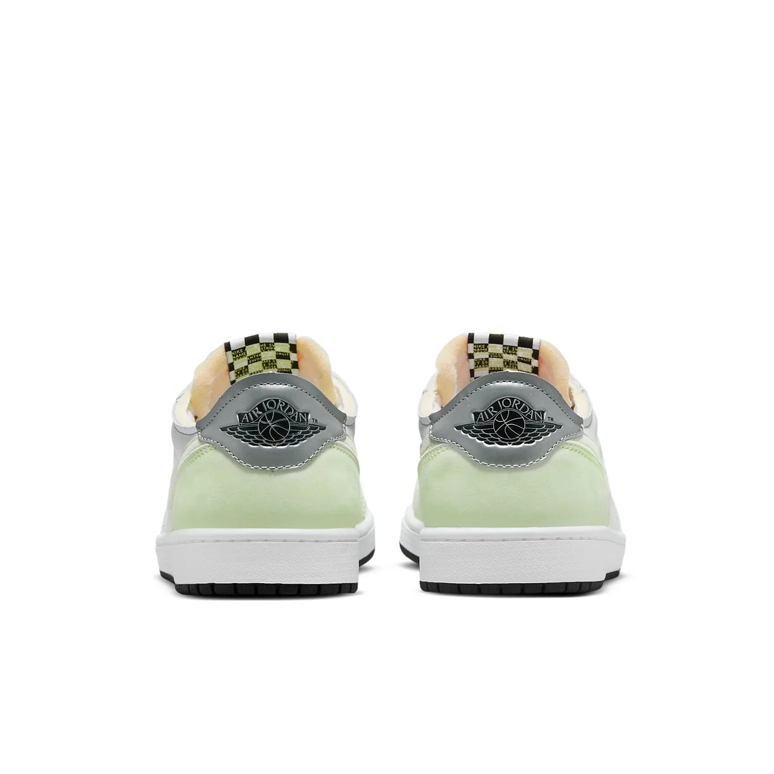 DM7837 103 Air Jordan 1 Retro Low White Ghost Green Black - Image 5