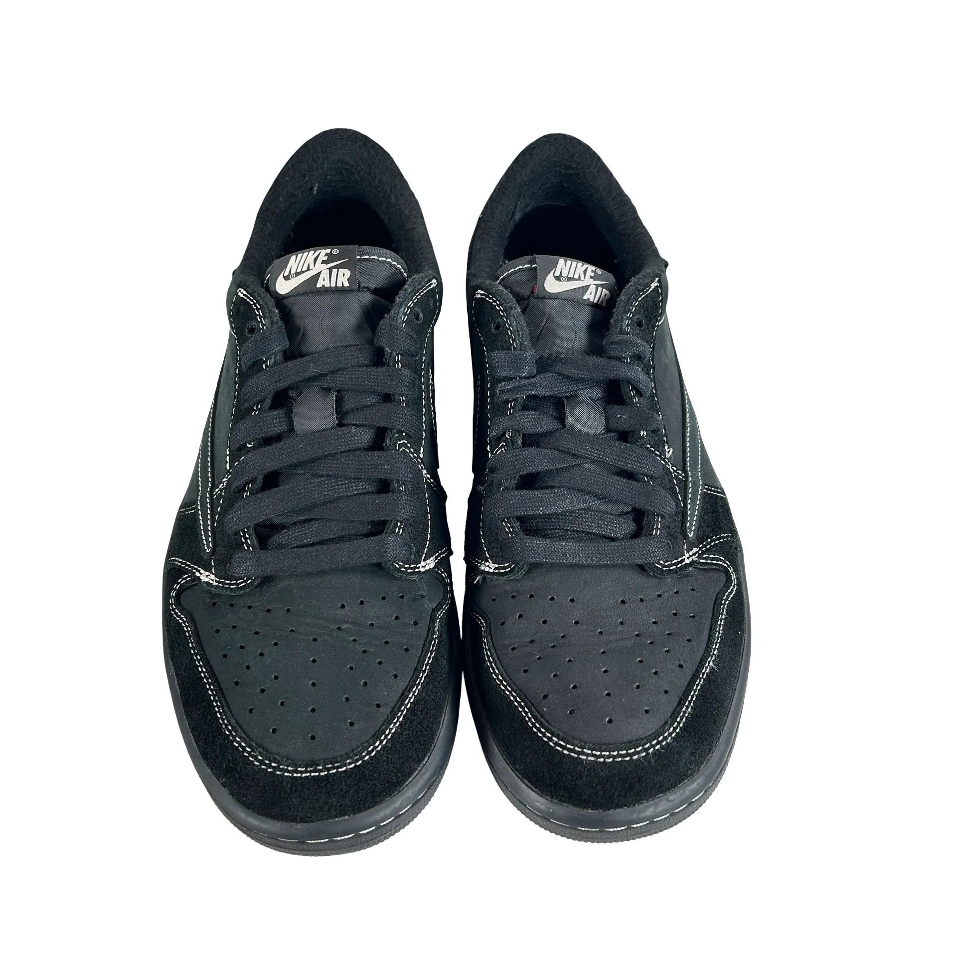 DM7866 001 Jordan 1 Retro Low OG Travis Scott Black Phantom [USED] - 10.5 M (Used8) - Image 2