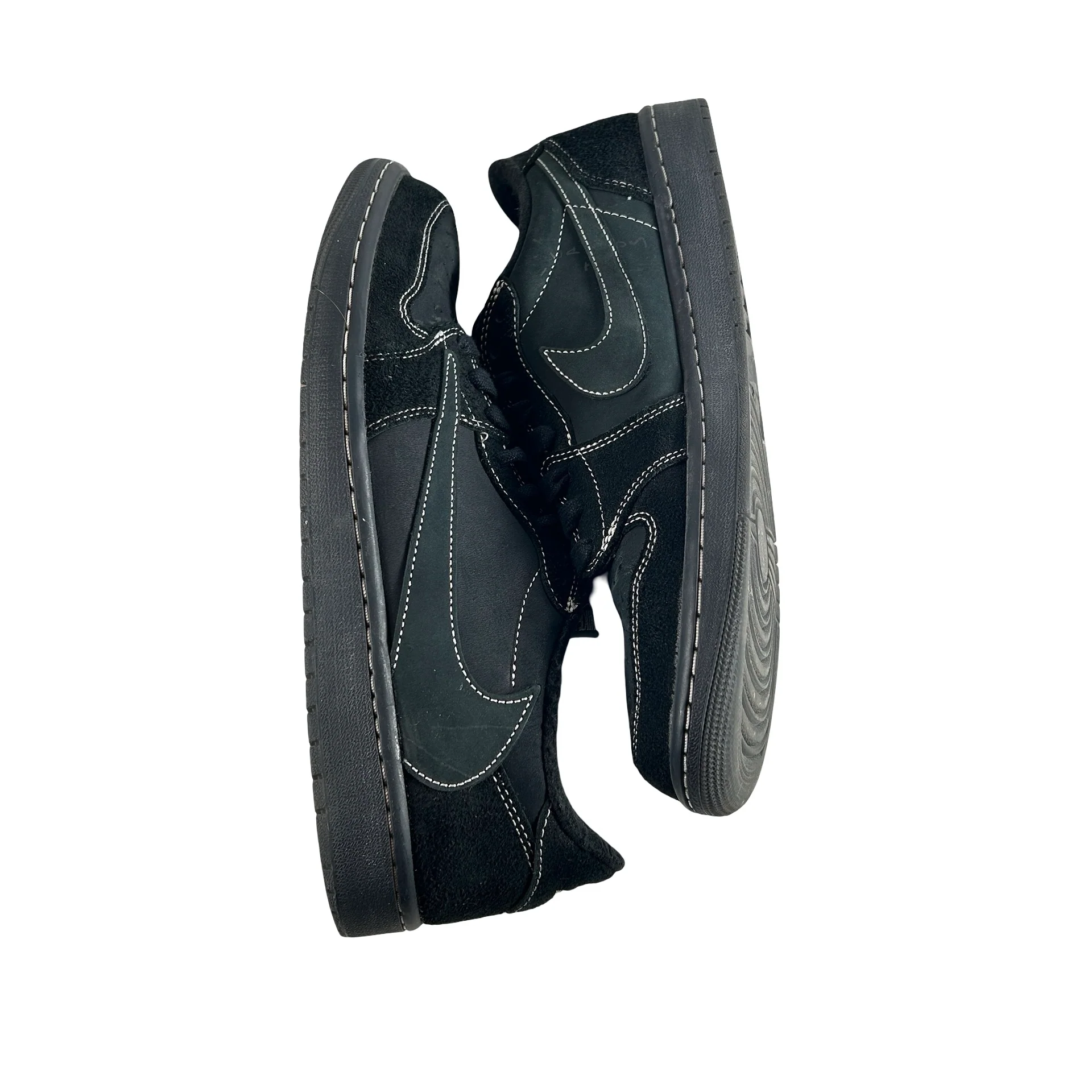 DM7866 001 Jordan 1 Retro Low OG Travis Scott Black Phantom [USED] - 10.5 M (Used8) - Image 4