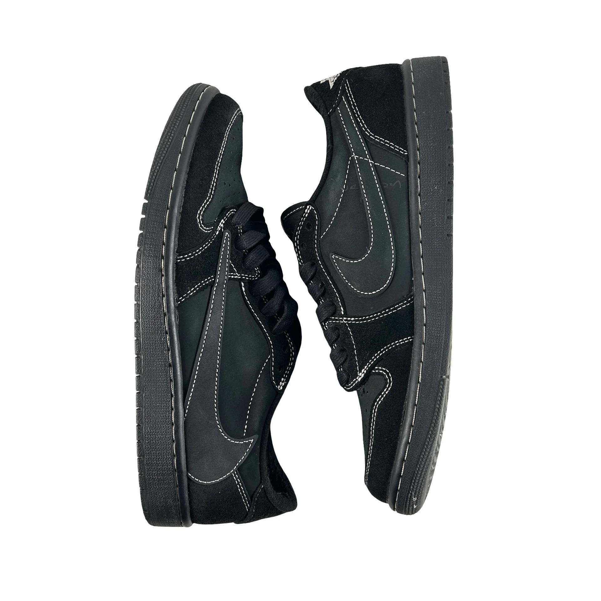 DM7866 001 Jordan 1 Retro Low OG Travis Scott Black Phantom [USED] - 10 M (Used9) - Image 4