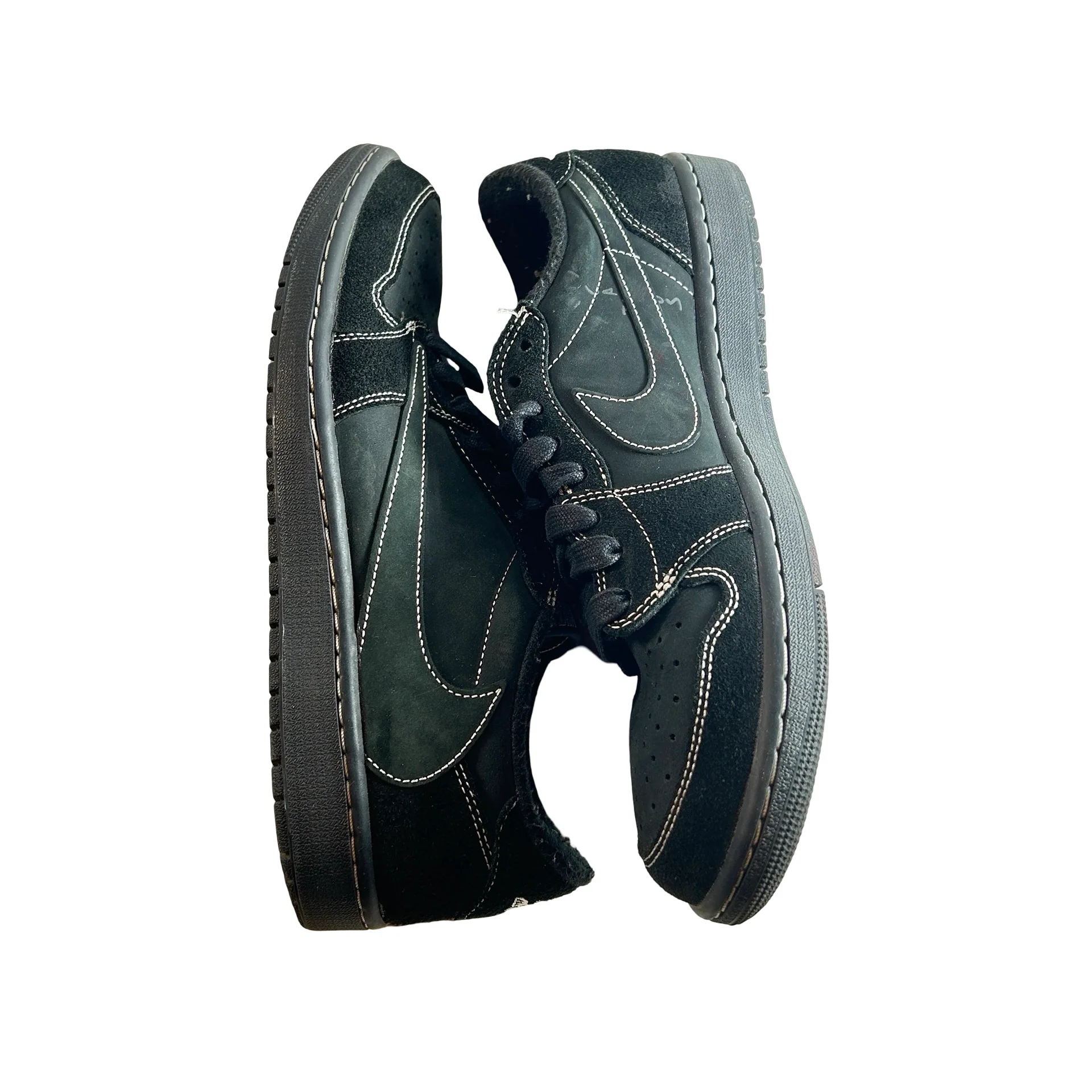 DM7866 001 Jordan 1 Retro Low OG Travis Scott Black Phantom [USED] - 11 M (Used13) - Image 4