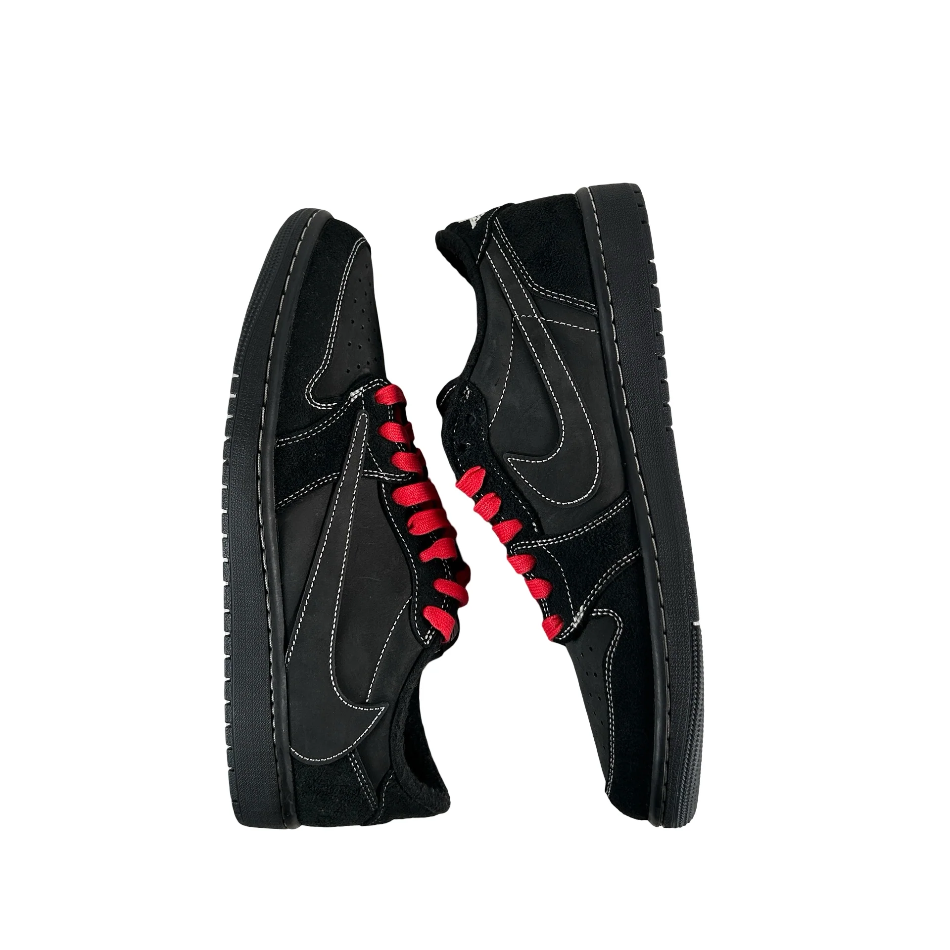 DM7866 001 Jordan 1 Retro Low OG Travis Scott Black Phantom [USED] - 11 M (Used8) - Image 4