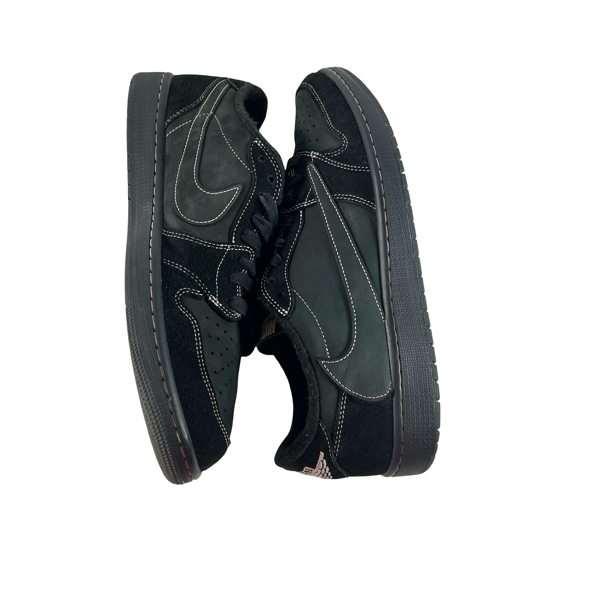 DM7866 001 Jordan 1 Retro Low OG Travis Scott Black Phantom [USED] - 13 M (Used9) - Image 5