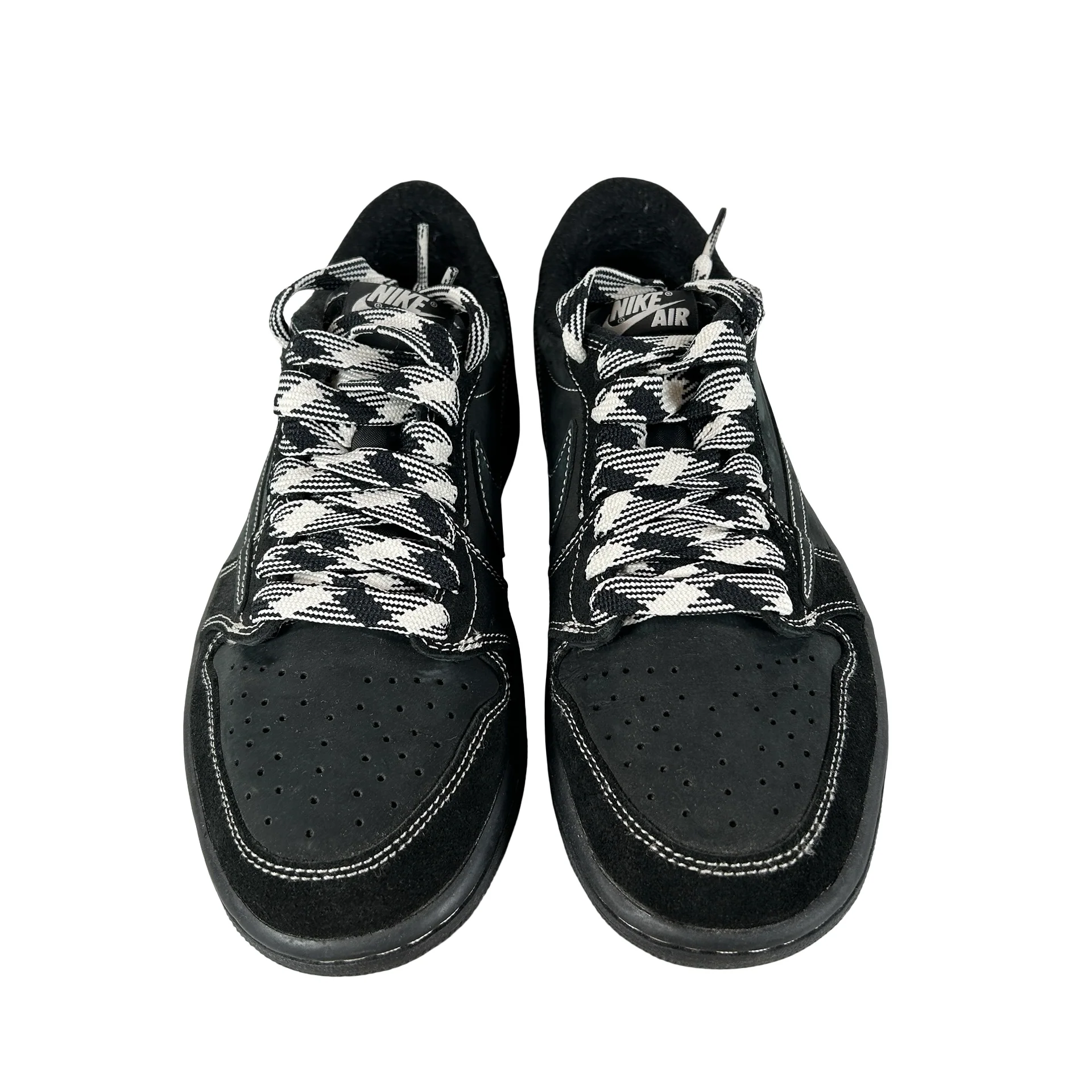 DM7866 001 Jordan 1 Retro Low OG Travis Scott Black Phantom [USED] - 8 M (Used6) - Image 2