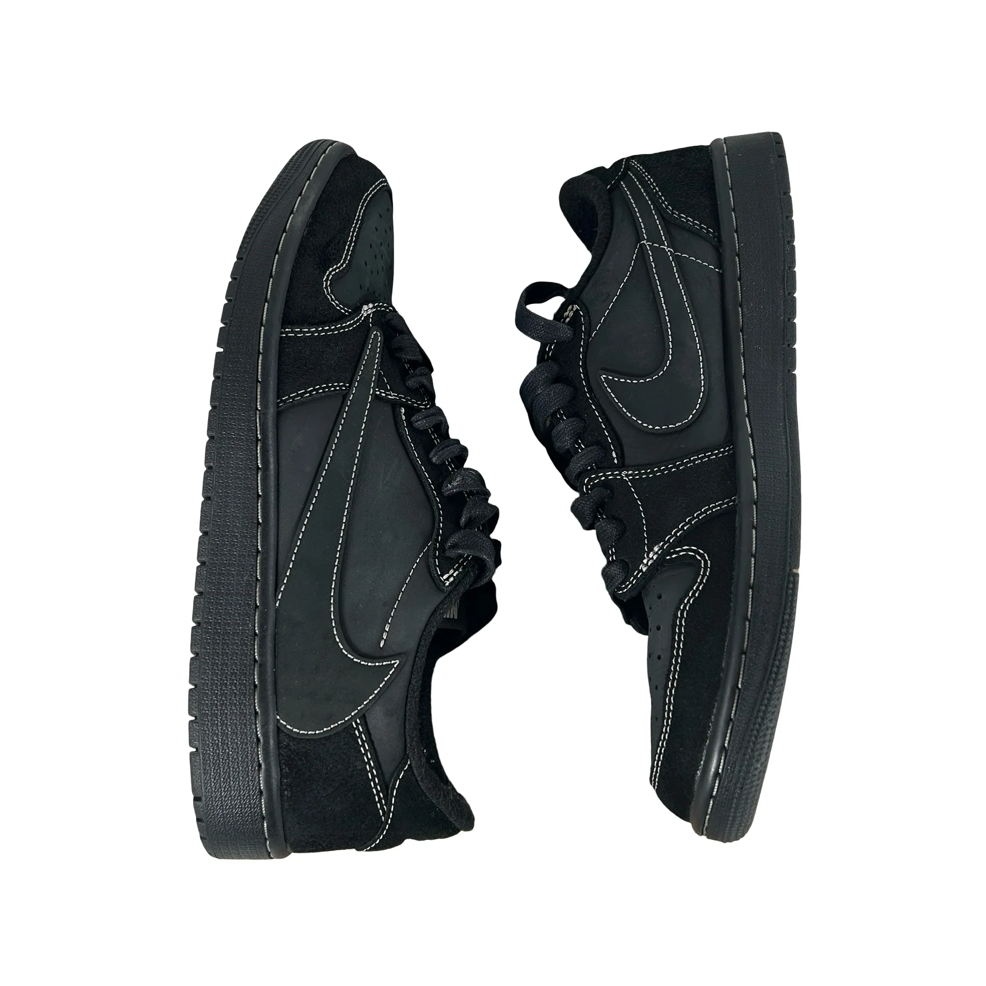 DM7866 001 Jordan 1 Retro Low OG Travis Scott Black Phantom [USED] - 9.5 M (Used4) - Image 4