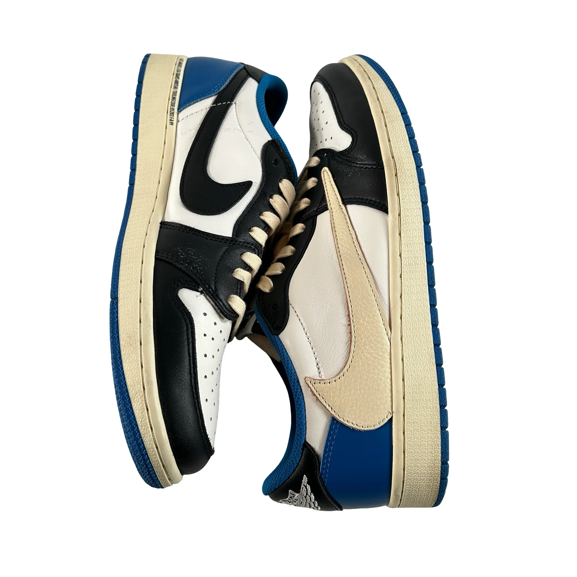 DM7866 140 Jordan 1 Low Fragment x Travis Scott [USED] - 10.5 M (Used5) - Image 5
