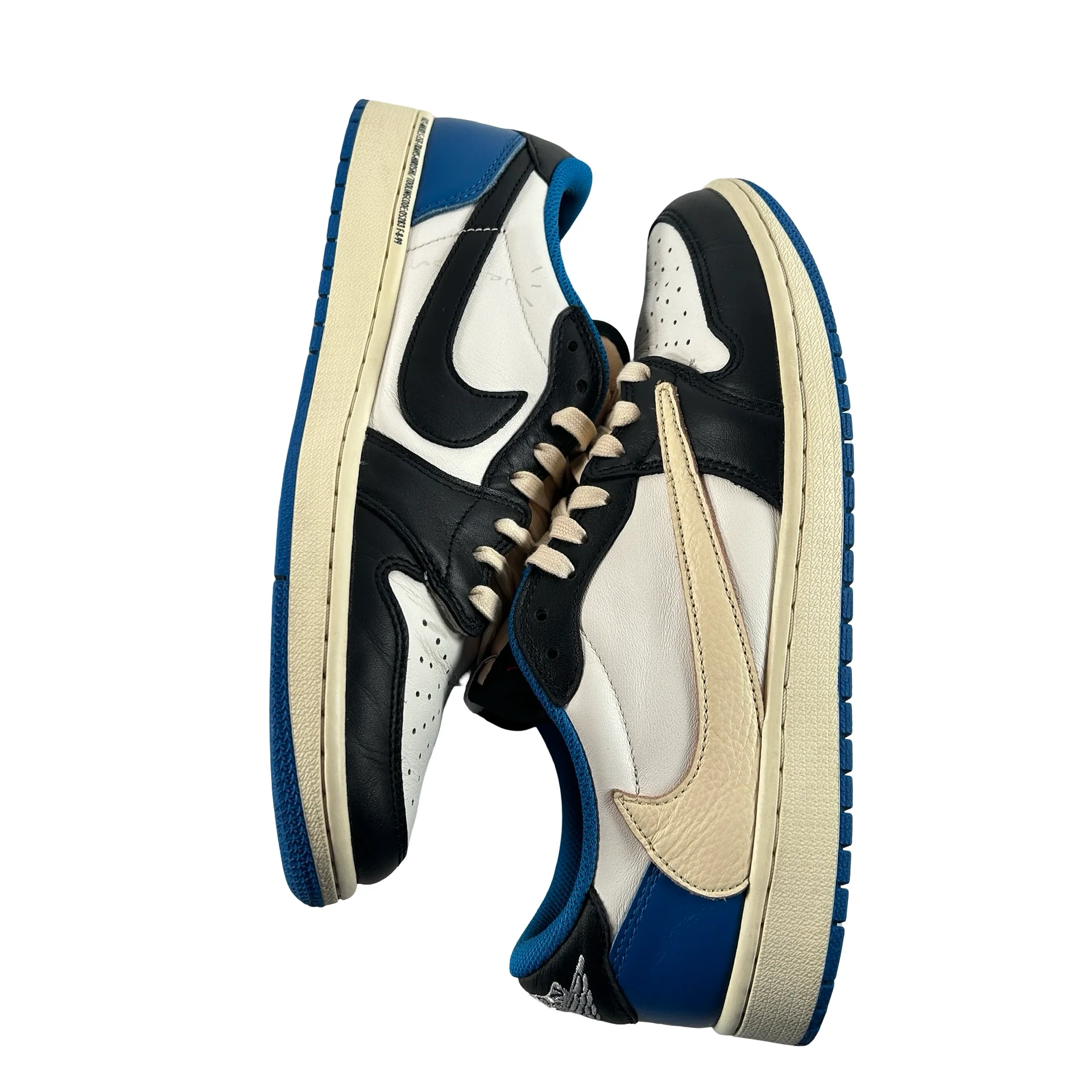 DM7866 140 Jordan 1 Low Fragment x Travis Scott [USED] - 10 M (Used4) - Image 5