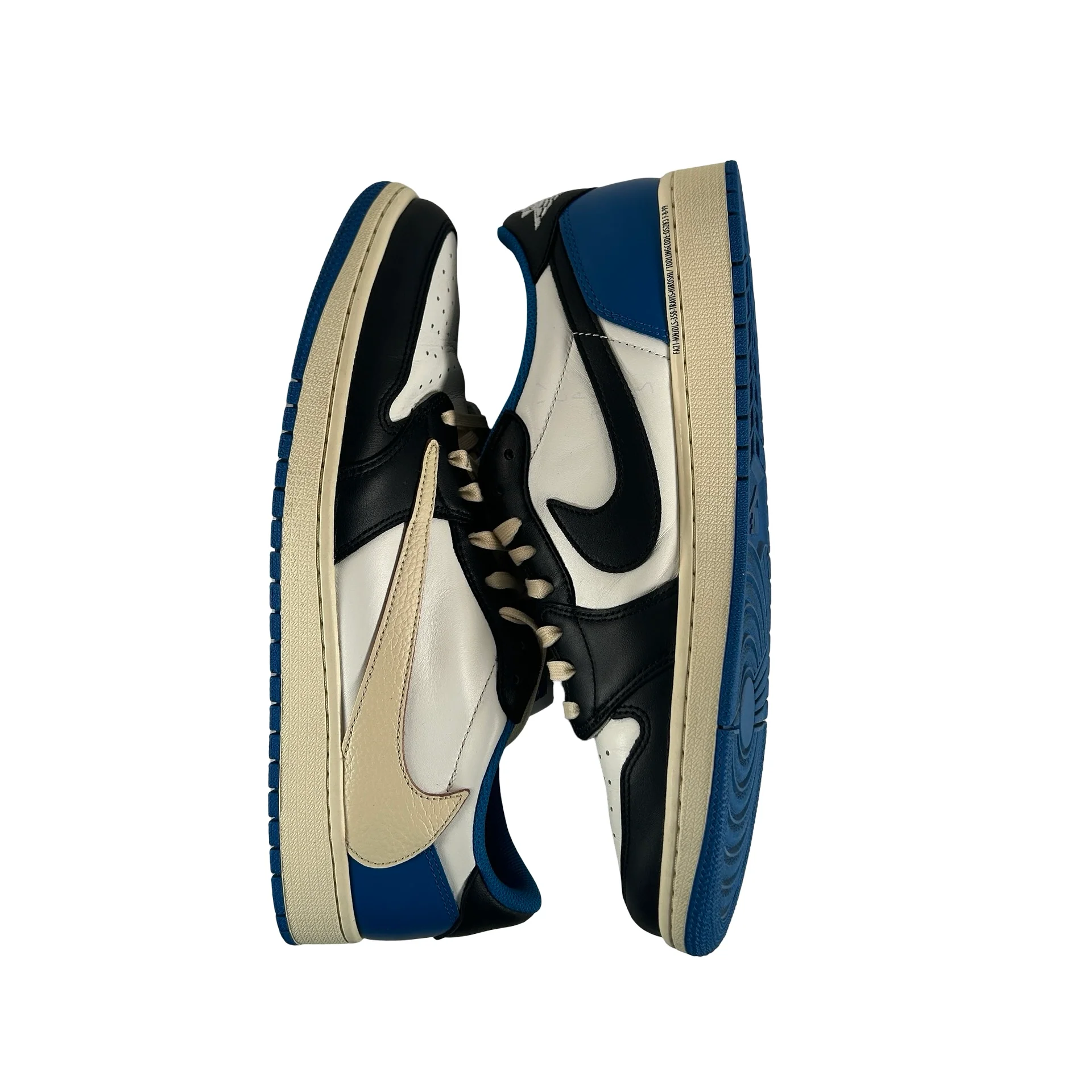 DM7866 140 Jordan 1 Low Fragment x Travis Scott [USED] - 12.5 M (Used) - Image 4