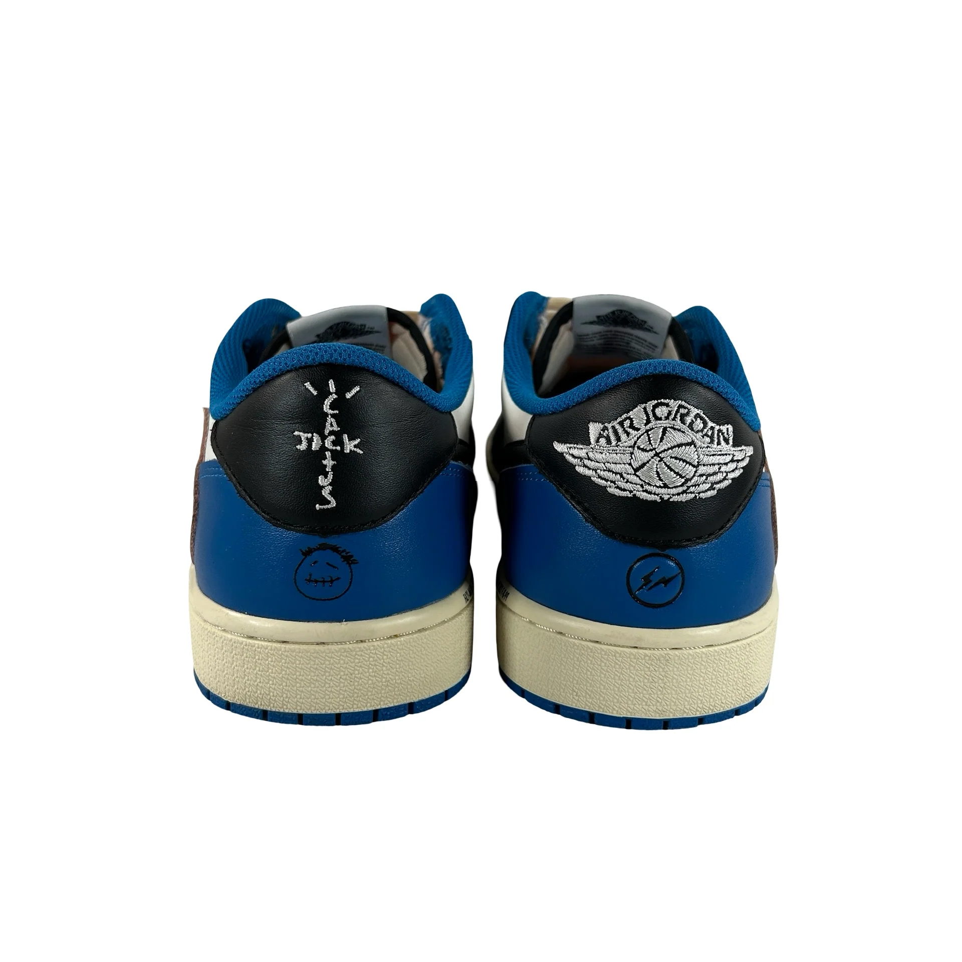 DM7866 140 Jordan 1 Low Fragment x Travis Scott [USED] - 12 M (Used3) - Image 3