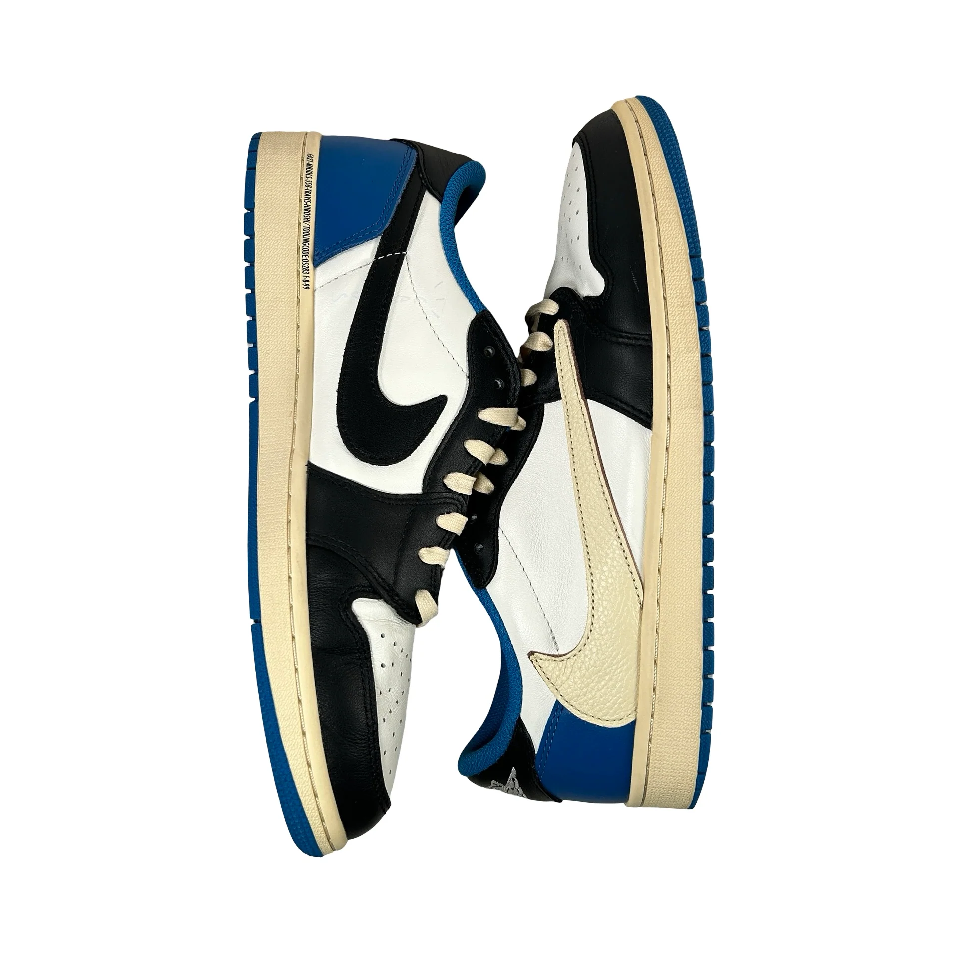 DM7866 140 Jordan 1 Retro Low OG SP Fragment x Travis Scott [USED] - 11 M (Used) (No Box) - Image 5