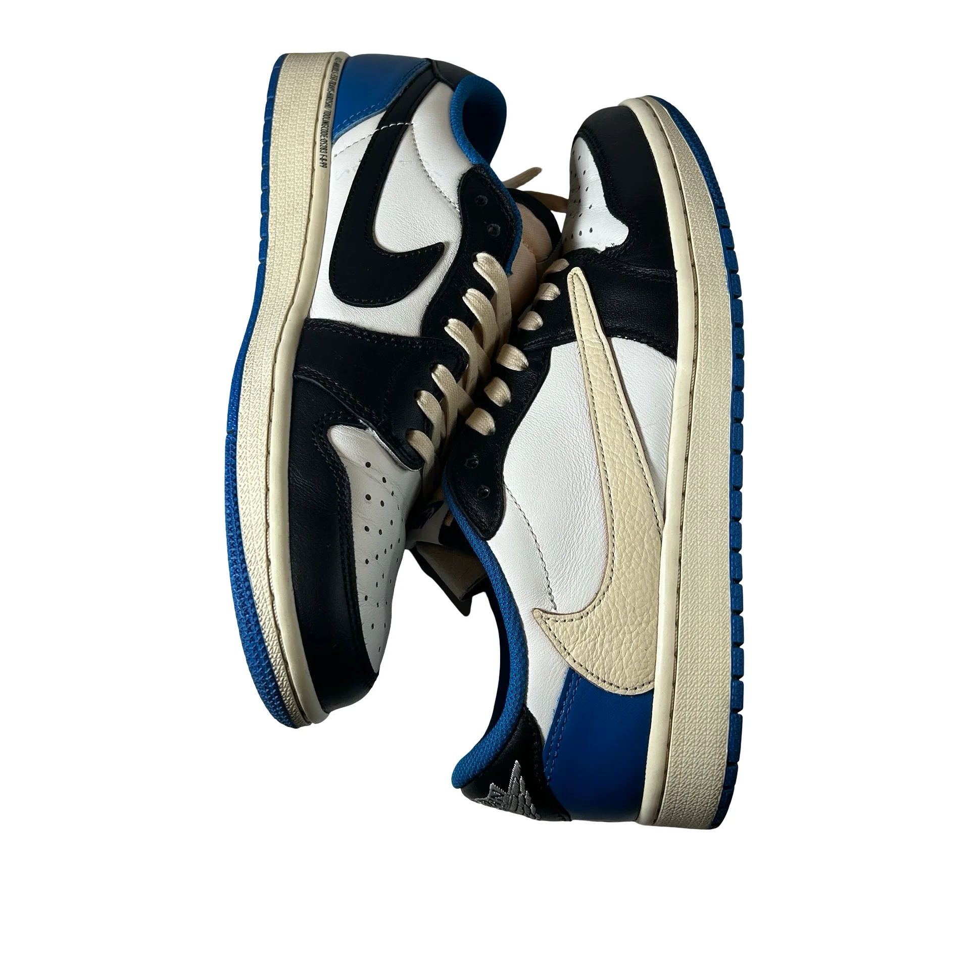 DM7866 140 Jordan 1 Retro Low OG SP Fragment x Travis Scott [USED] - 9 M (Used7) - Image 5