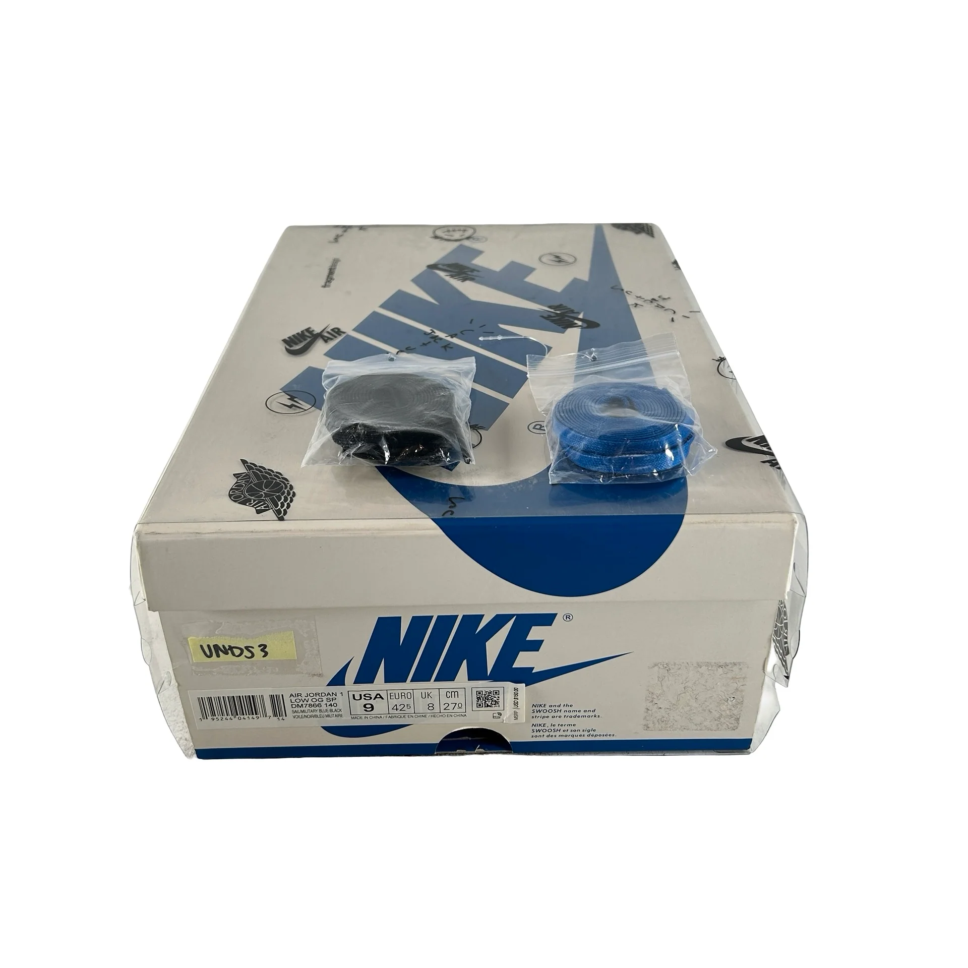 DM7866 140 Jordan 1 Retro Low OG SP Fragment x Travis Scott [USED] - 9 M (VNDS3) - Image 7