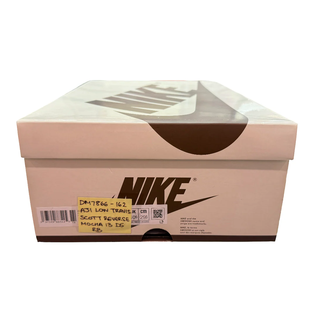 DM7866 162 Jordan 1 Retro Low OG SP Travis Scott Reverse Mocha [CONDITIONAL] [REPLACE BOX] - Image 5