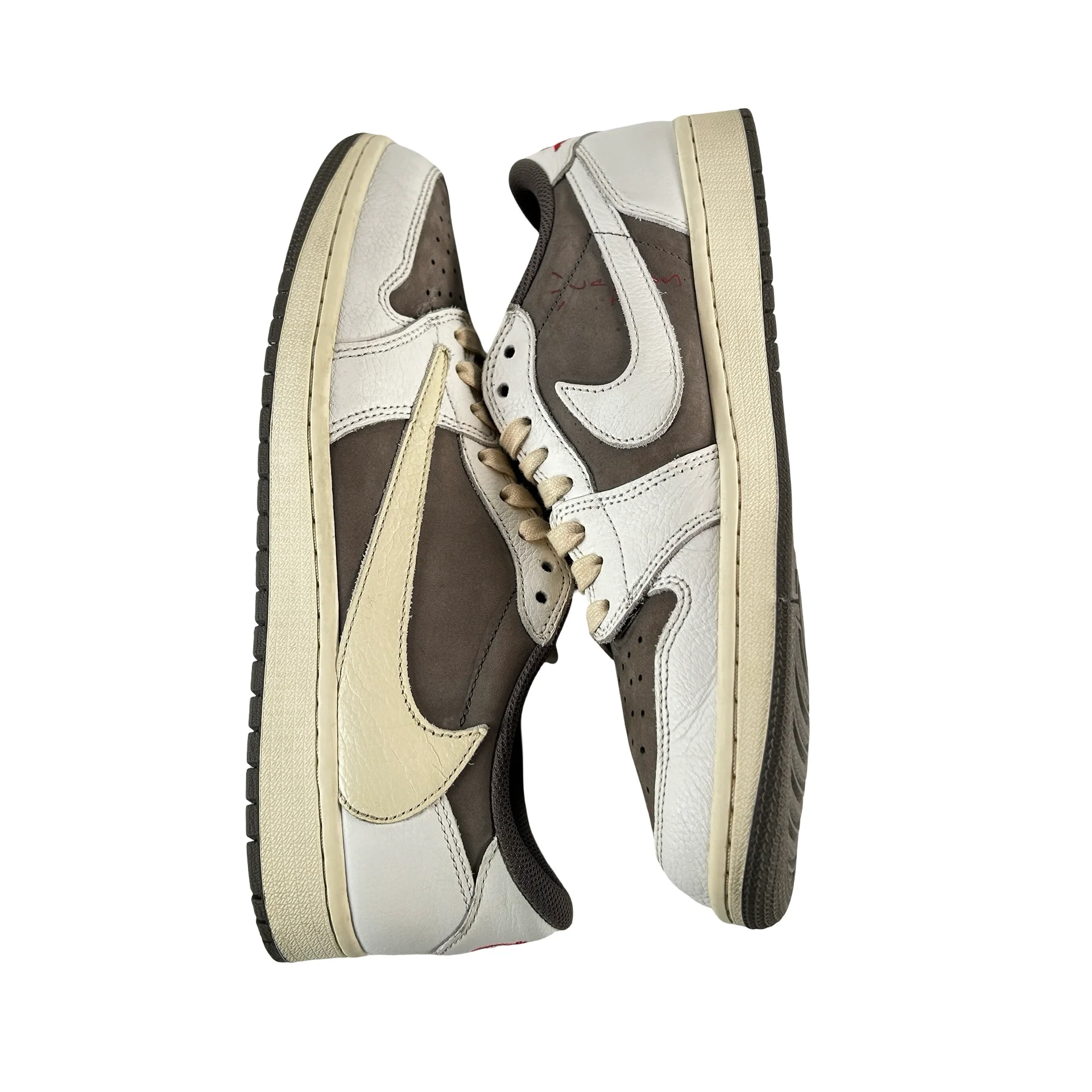 DM7866 162 Jordan 1 Retro Low OG SP Travis Scott Reverse Mocha [USED] - 10.5 M (Used) (No Box) (No Insoles) - Image 4