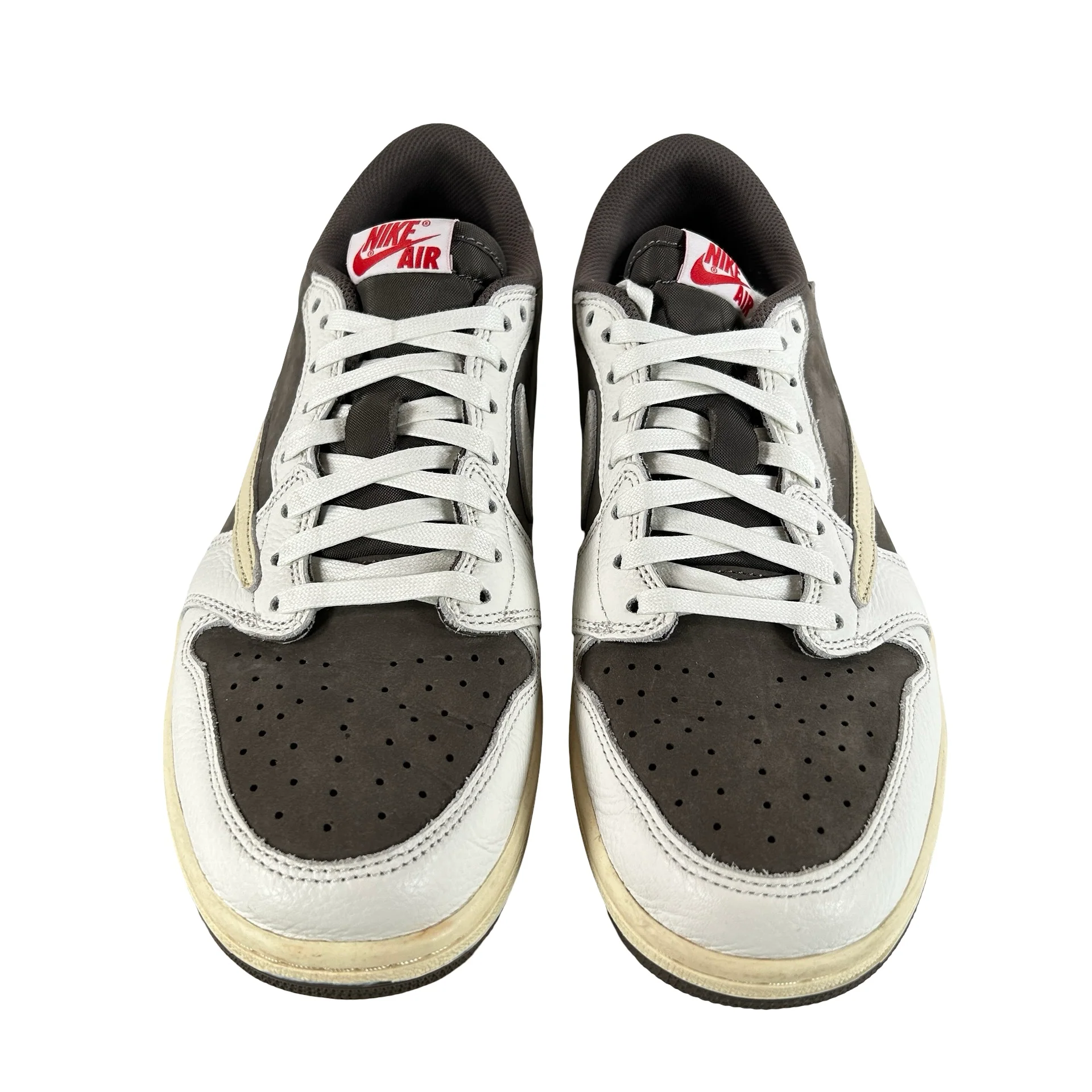 DM7866 162 Jordan 1 Retro Low OG SP Travis Scott Reverse Mocha [USED] - 10.5 M (Used2) - Image 2