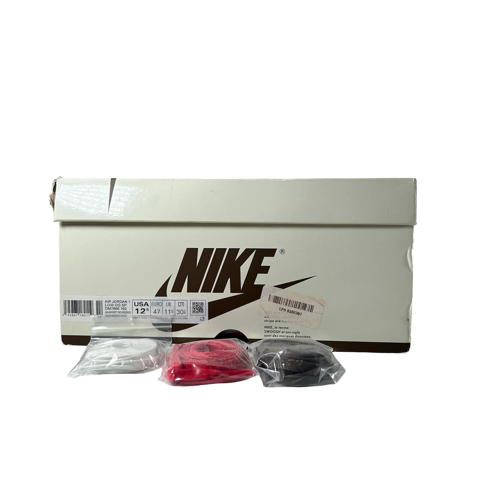 DM7866 162 Jordan 1 Retro Low OG SP Travis Scott Reverse Mocha [USED] - 12.5 M (Used) - Image 7