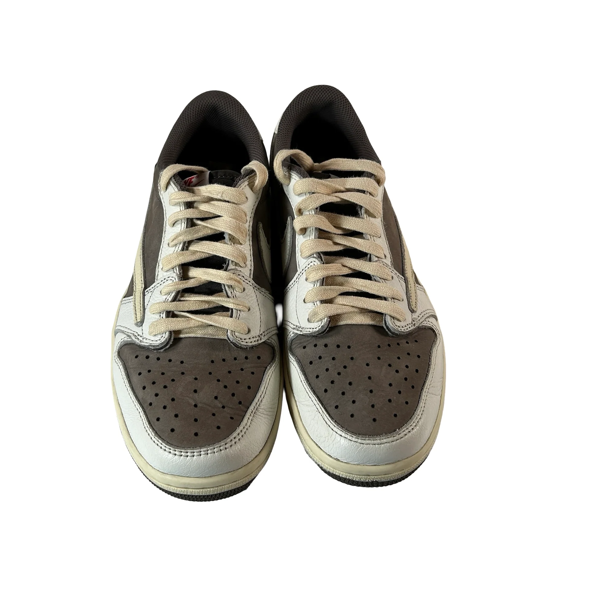 DM7866 162 Jordan 1 Retro Low OG SP Travis Scott Reverse Mocha [USED] - 6.5 M (Used) (No Box) - Image 2