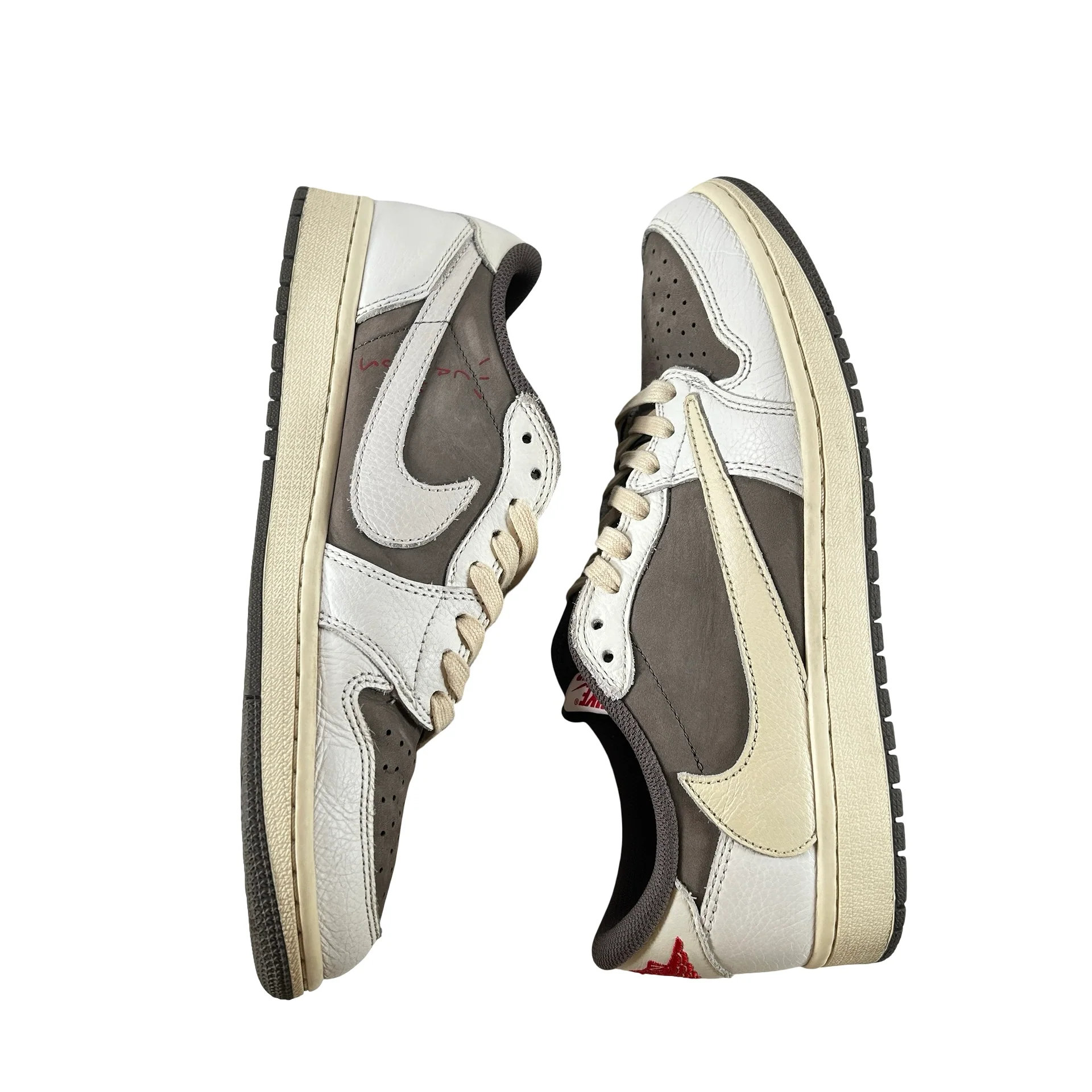 DM7866 162 Jordan 1 Retro Low OG SP Travis Scott Reverse Mocha [USED] - 9 M (Used6) - Image 5