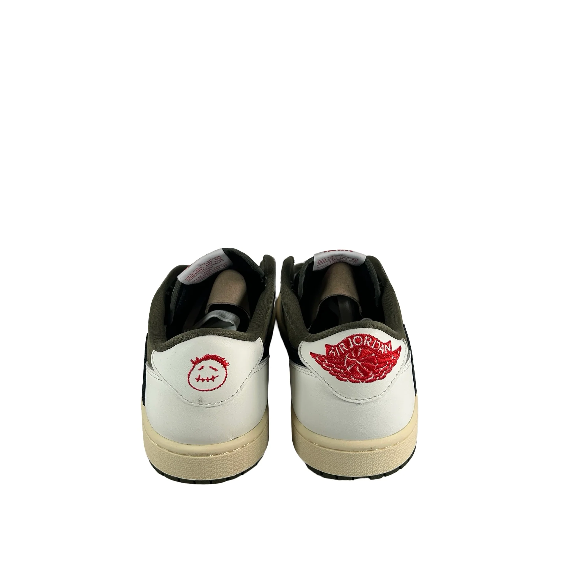 DM7866 200 Jordan 1 Retro Low OG SP Travis Scott Medium Olive [CONDITIONAL] - 8.5 M (Small Indent Right Foot) (Replace Box) - Image 3