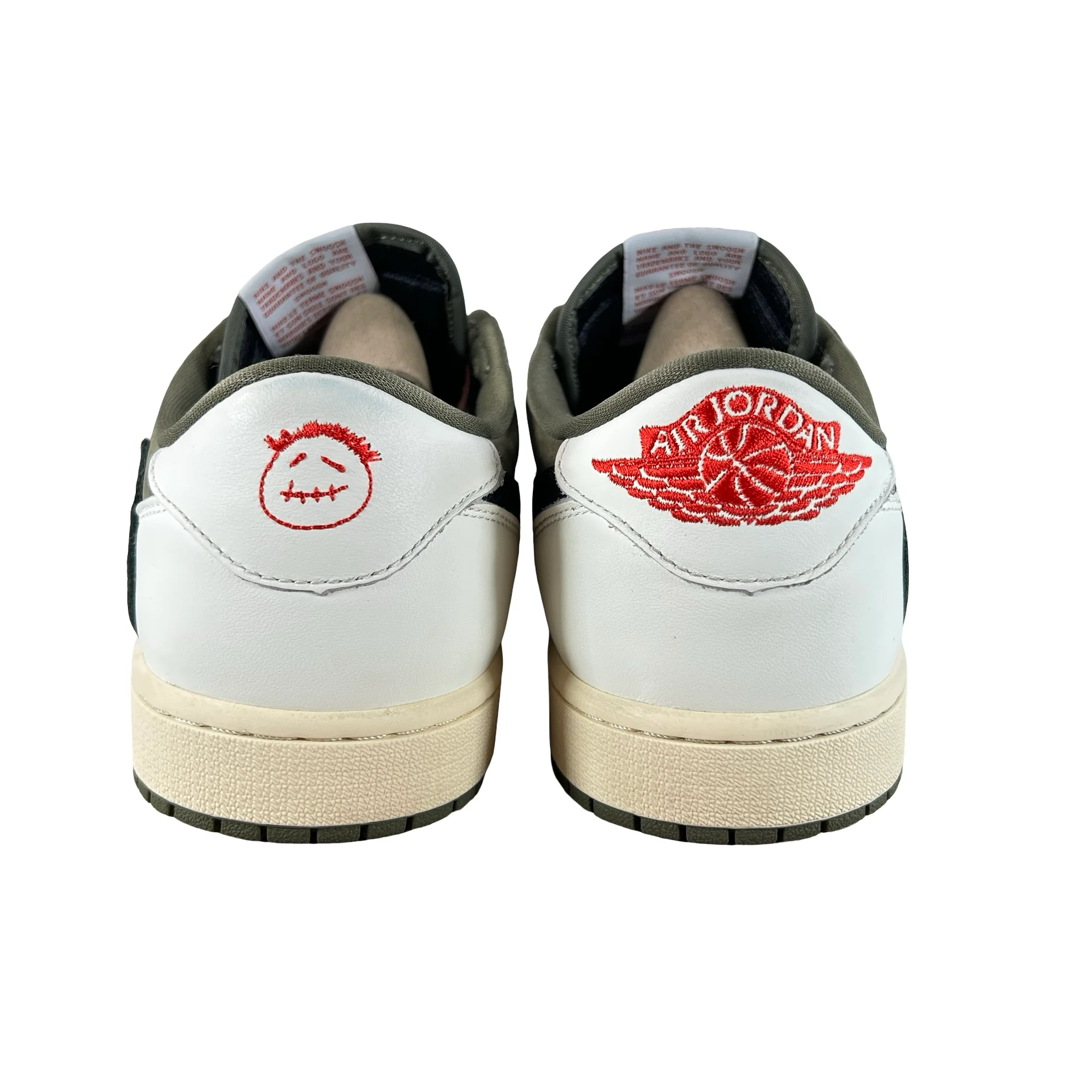 DM7866 200 Jordan 1 Retro Low OG SP Travis Scott Medium Olive [USED] - 10.5 M (Used8) - Image 3