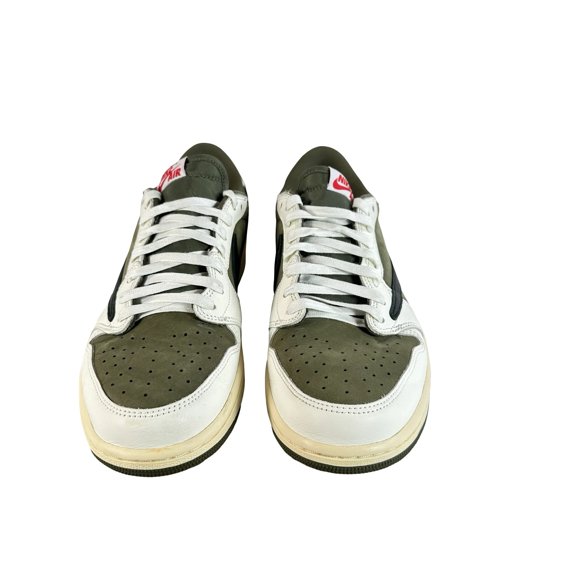DM7866 200 Jordan 1 Retro Low OG SP Travis Scott Medium Olive [USED] - 10 M (Used8) - Image 2
