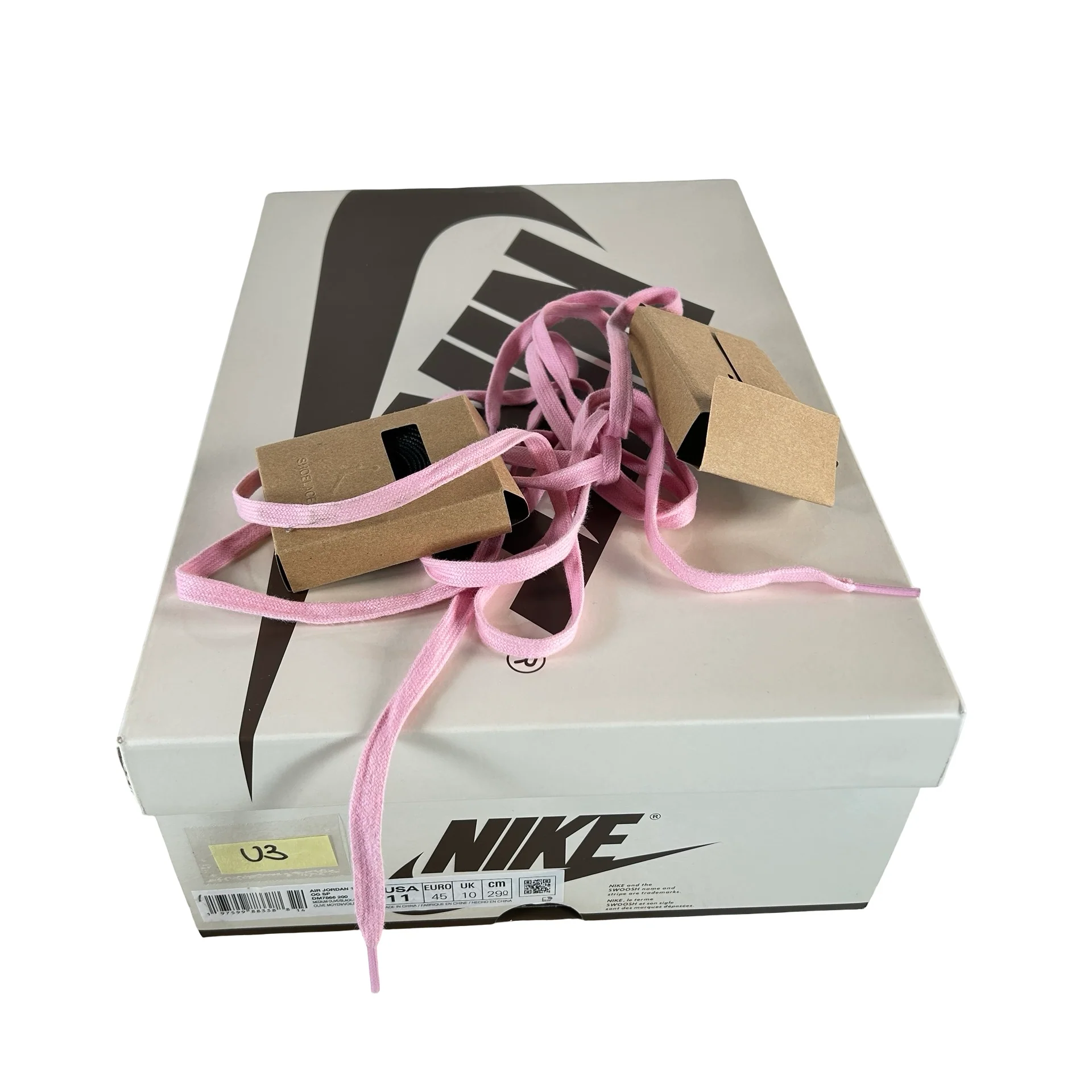 DM7866 200 Jordan 1 Retro Low OG SP Travis Scott Medium Olive [USED] - 11 M (Used3) - Image 7