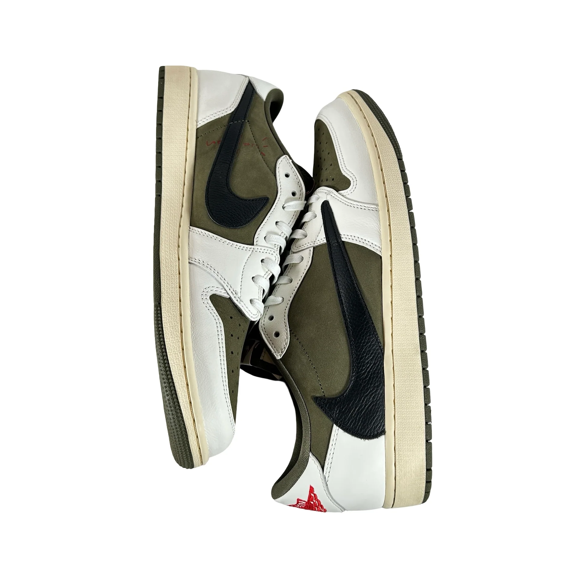 DM7866 200 Jordan 1 Retro Low OG SP Travis Scott Medium Olive [USED] - 13 (Used6) - Image 5