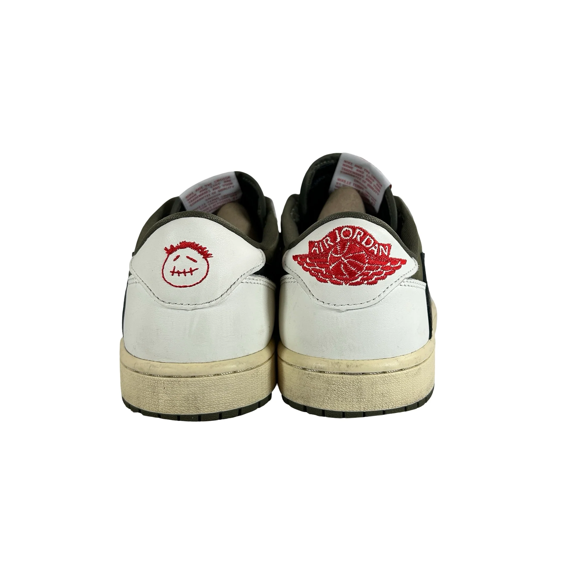 DM7866 200 Jordan 1 Retro Low OG SP Travis Scott Medium Olive [USED] - 8 M (Used3) - Image 3