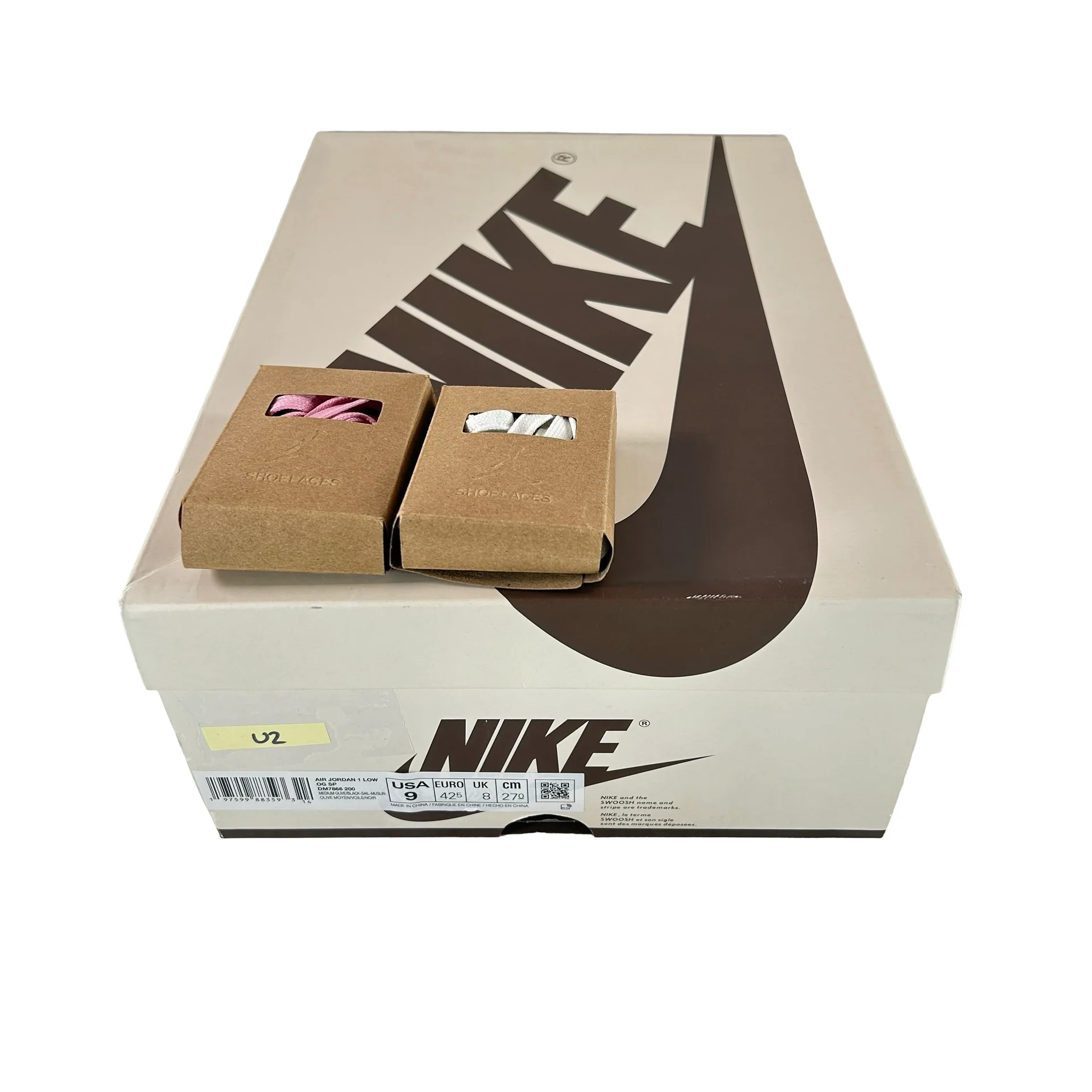 DM7866 200 Jordan 1 Retro Low OG SP Travis Scott Medium Olive [USED] - 9 (Used2) - Image 7