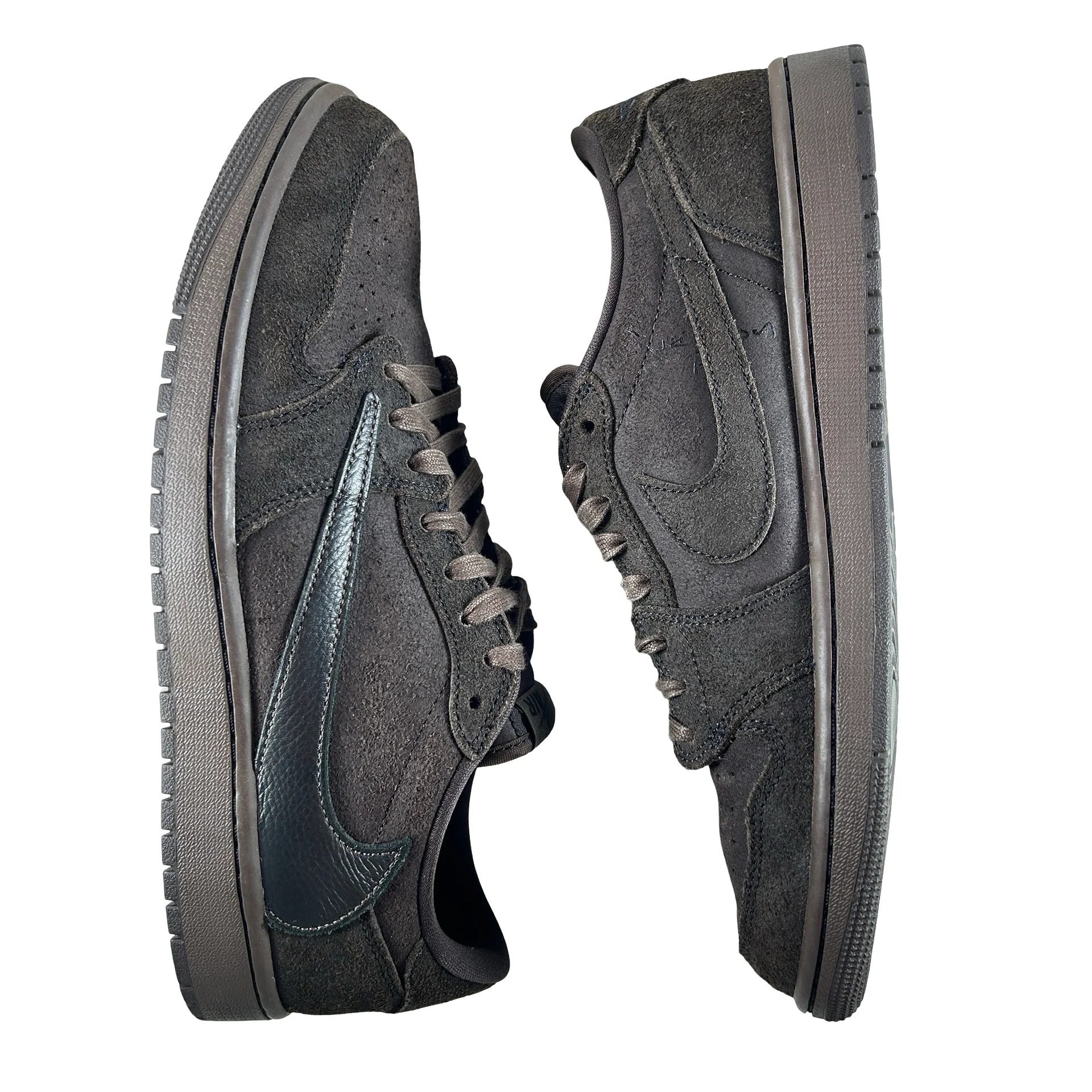 DM7866 202 Jordan 1 Retro Low OG SP Travis Scott Velvet Brown [USED] - 10.5 M (Used3) - Image 4