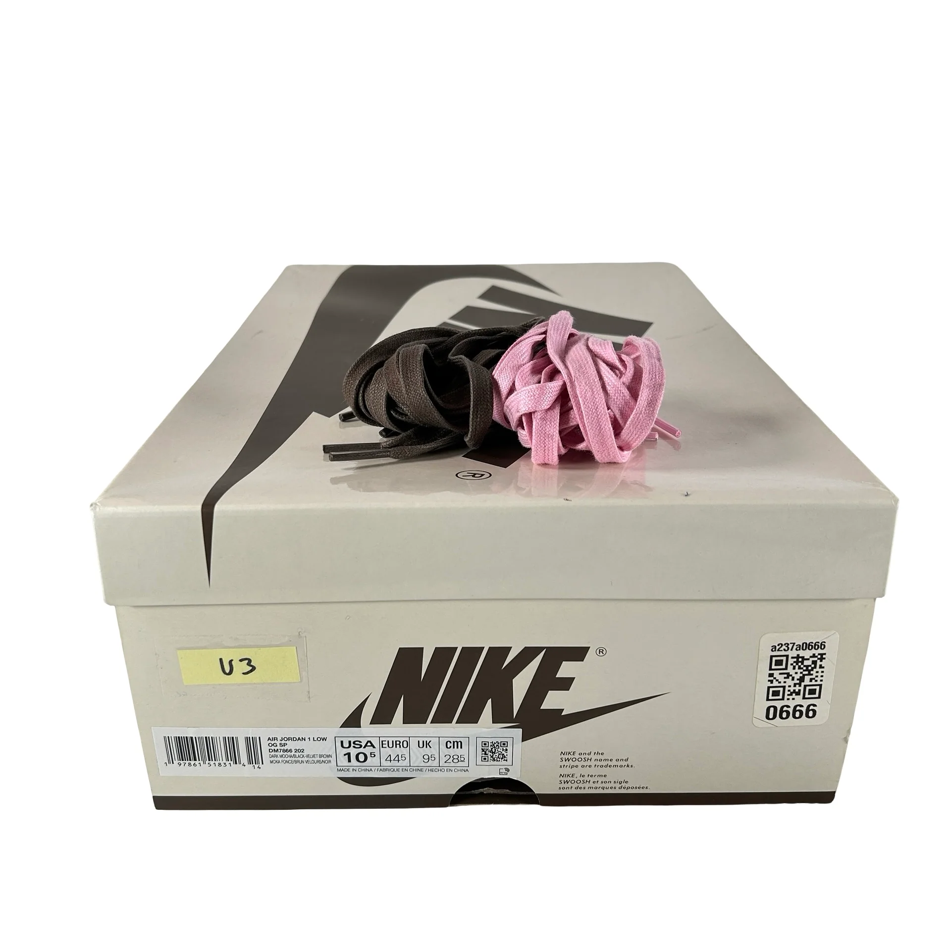 DM7866 202 Jordan 1 Retro Low OG SP Travis Scott Velvet Brown [USED] - 10.5 M (Used3) - Image 7