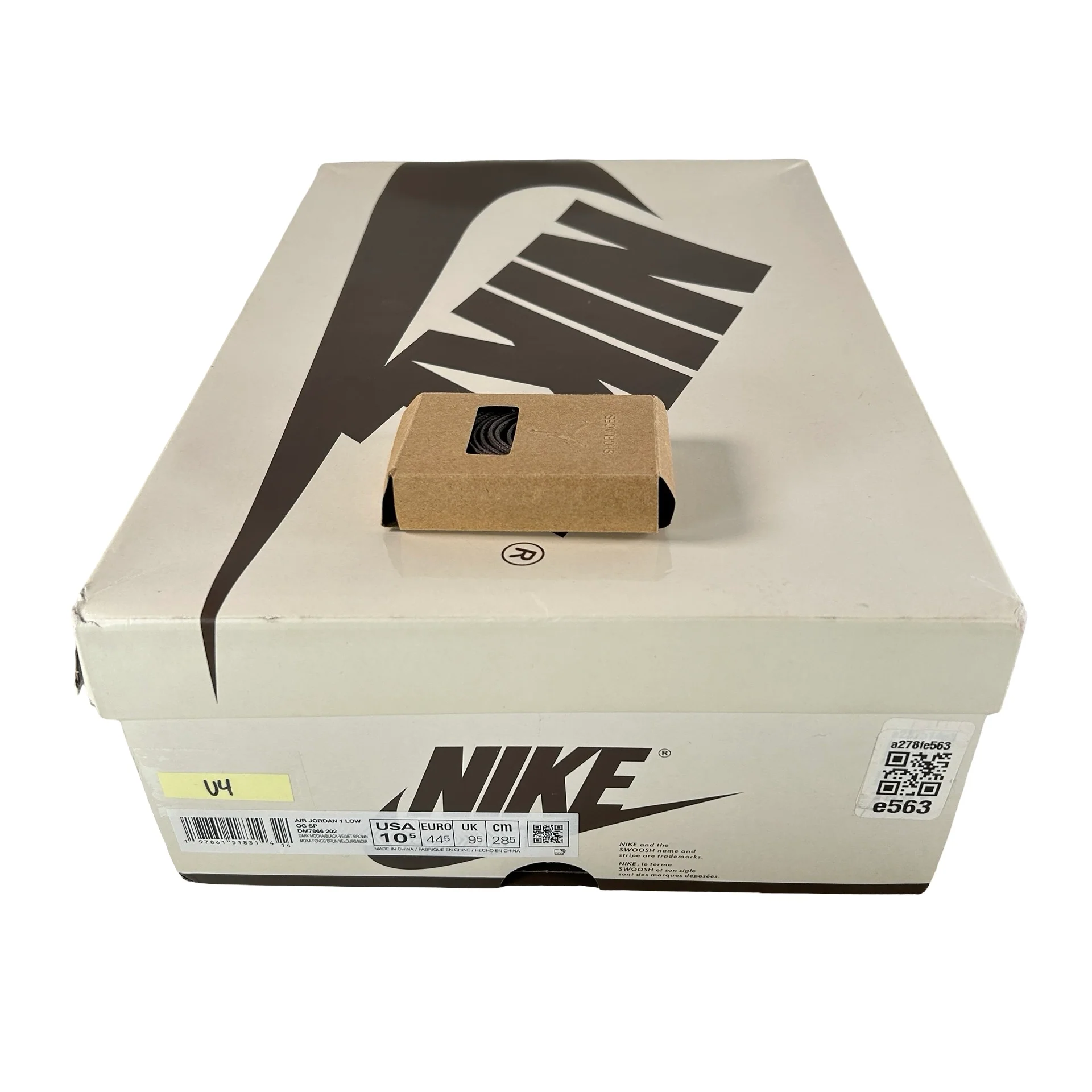 DM7866 202 Jordan 1 Retro Low OG SP Travis Scott Velvet Brown [USED] - 10.5 M (Used4) - Image 7