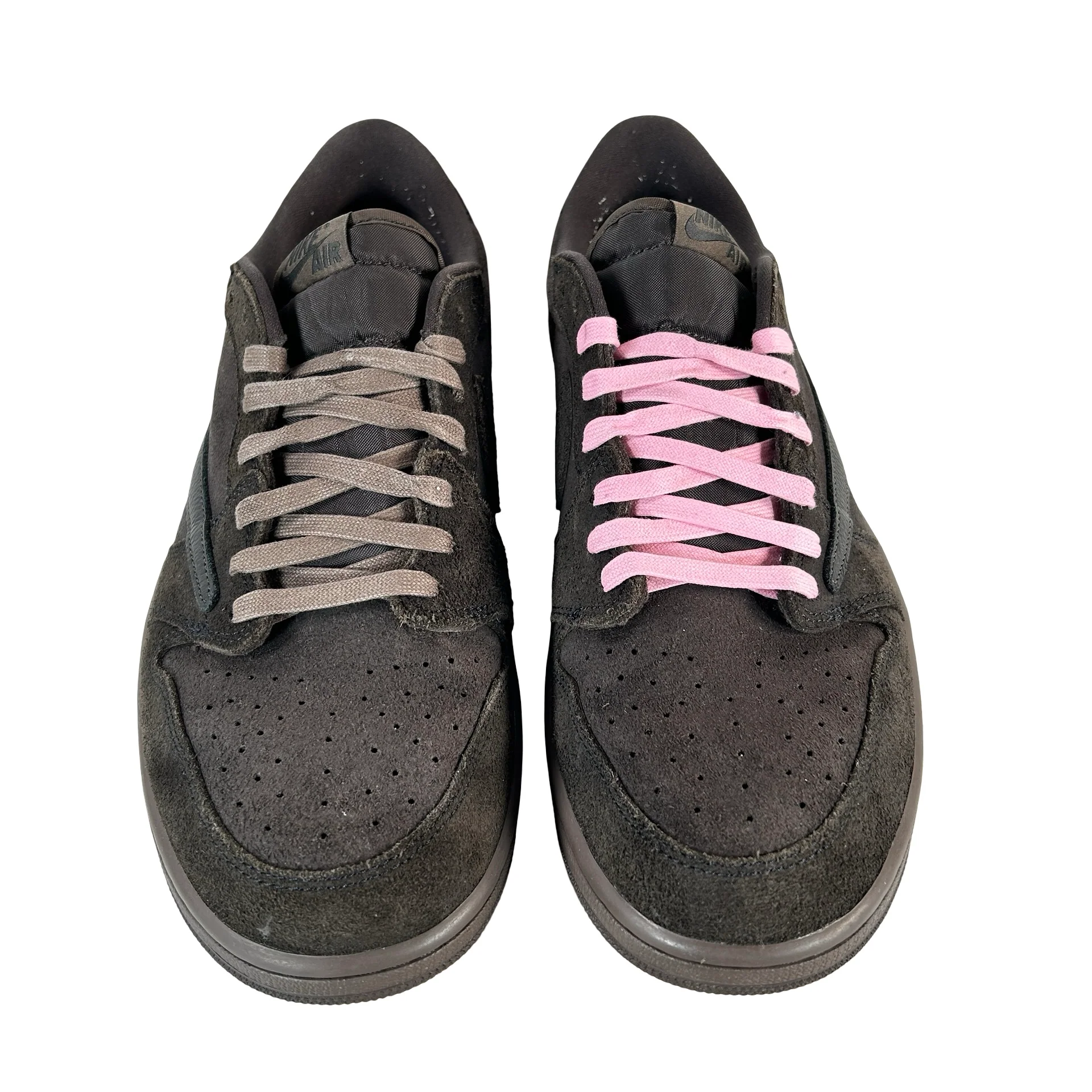 DM7866 202 Jordan 1 Retro Low OG SP Travis Scott Velvet Brown [USED] - 13 M (Used4) - Image 2