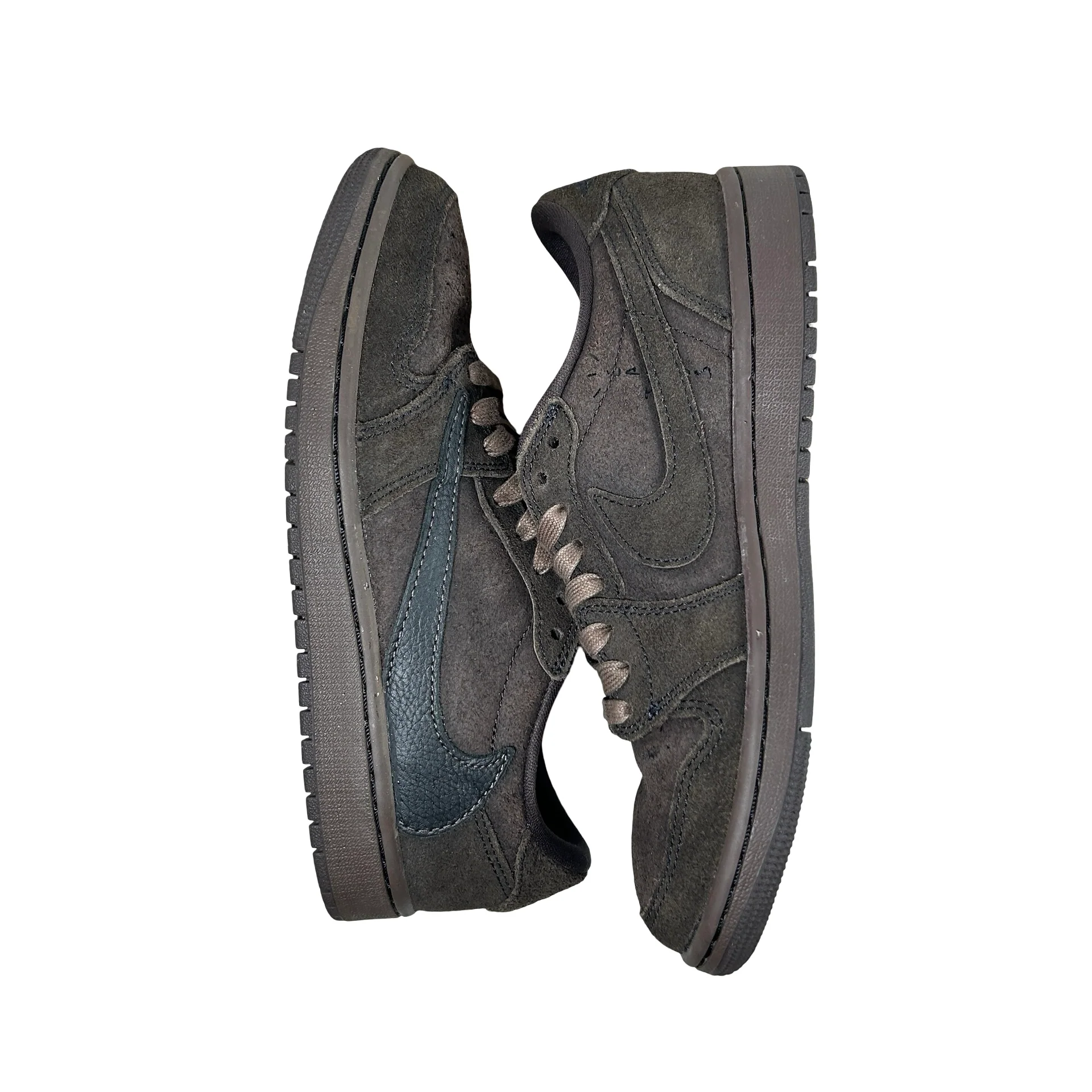 DM7866 202 Jordan 1 Retro Low OG SP Travis Scott Velvet Brown [USED] - 6 (Used) (No Box) - Image 4