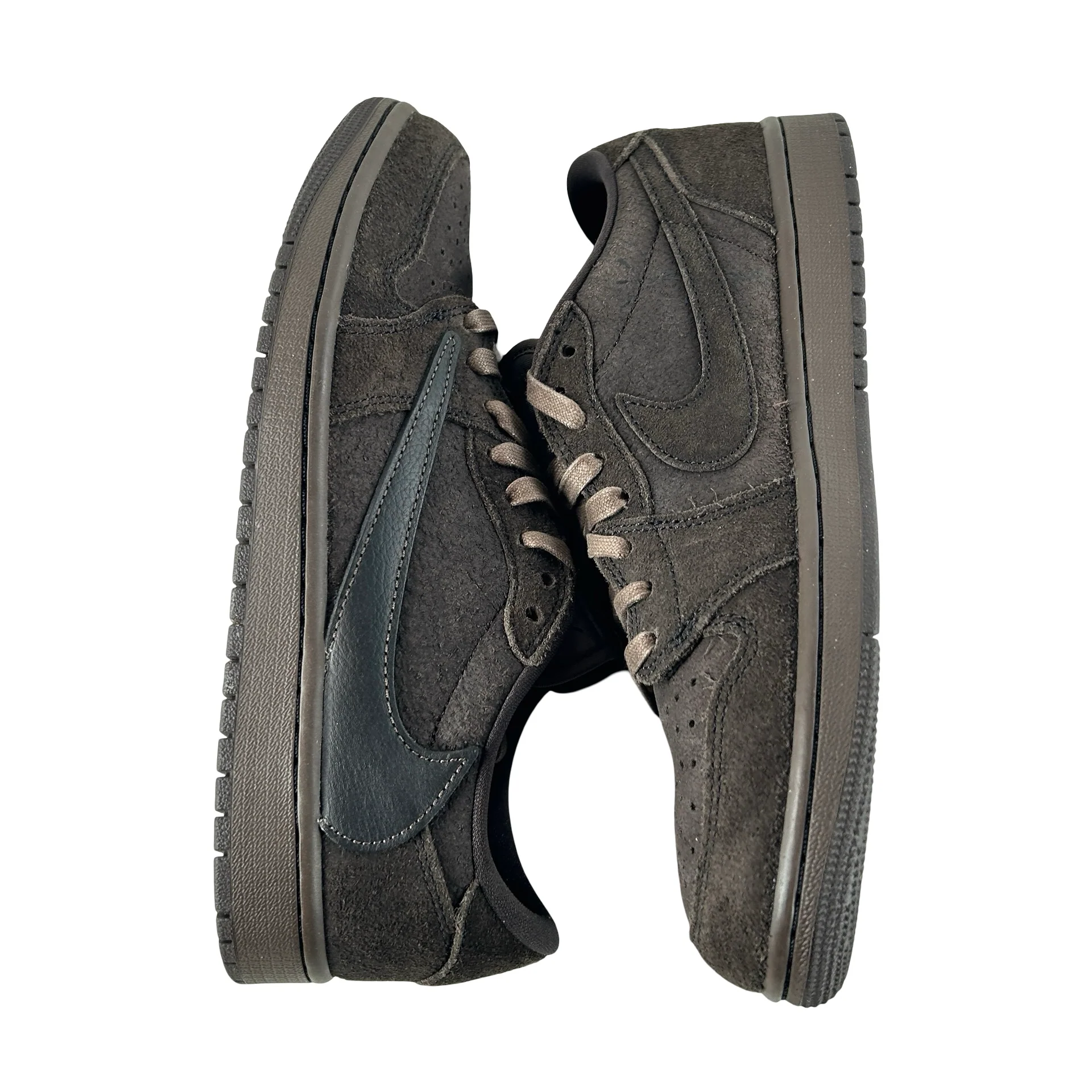DM7866 202 Jordan 1 Retro Low OG SP Travis Scott Velvet Brown [USED] - 8.5 M (Used3) - Image 4