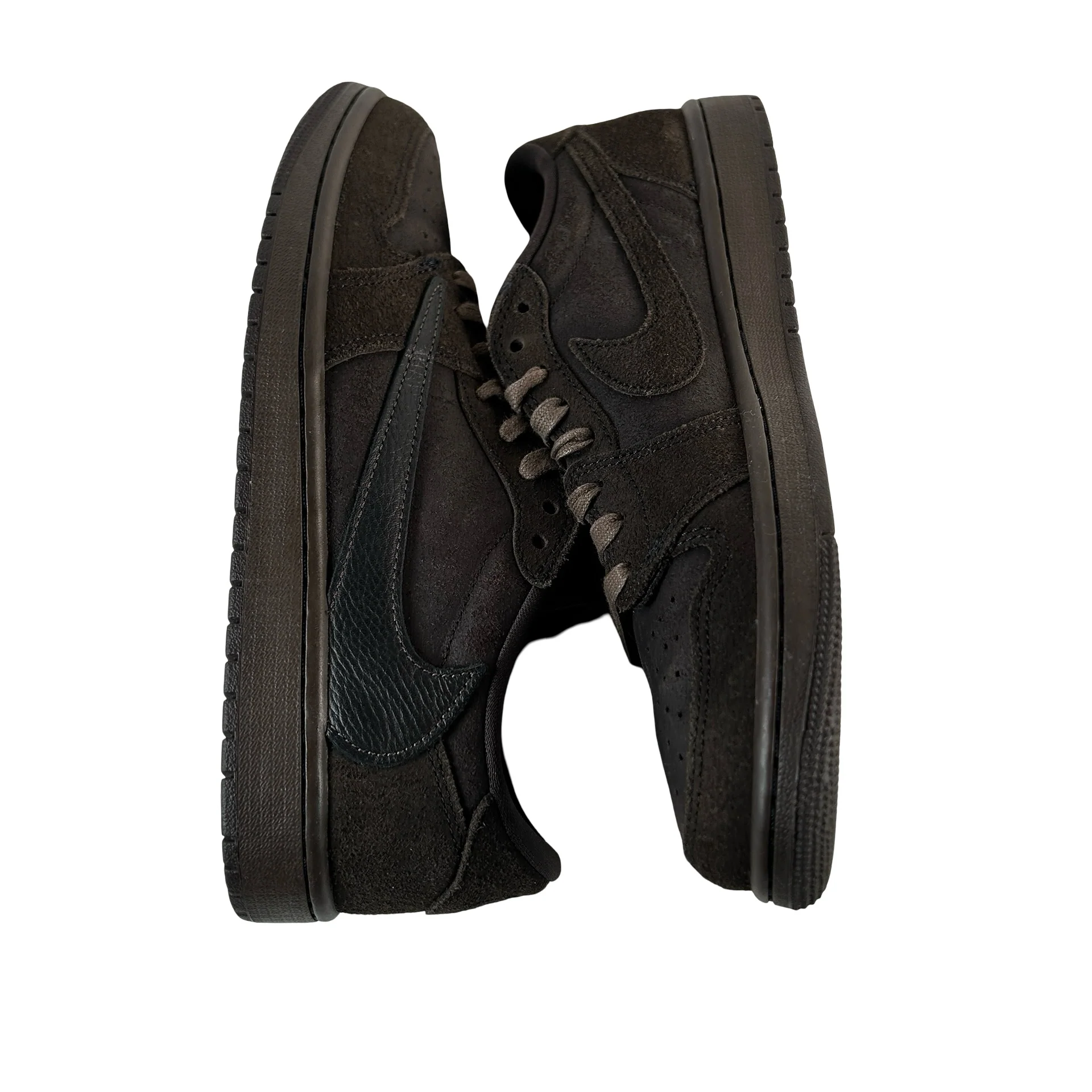 DM7866 202 Jordan 1 Retro Low OG SP Travis Scott Velvet Brown [USED] - 8.5 M (Used4) - Image 4