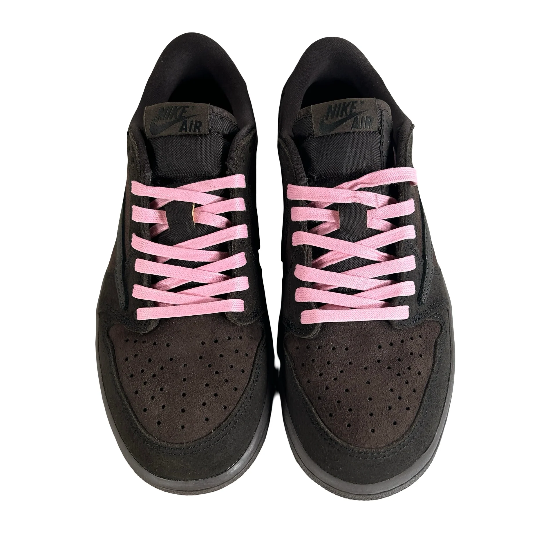 DM7866 202 Jordan 1 Retro Low OG SP Travis Scott Velvet Brown [USED] - 8.5 M (Used6) - Image 2