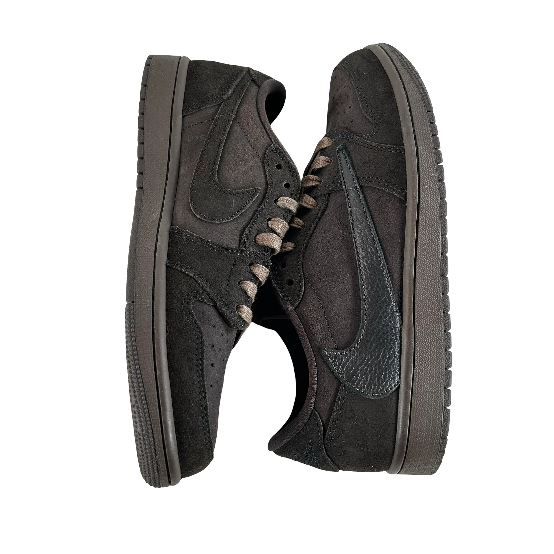 DM7866 202 Jordan 1 Retro Low OG SP Travis Scott Velvet Brown [USED] - 8.5 M (Used7) - Image 5