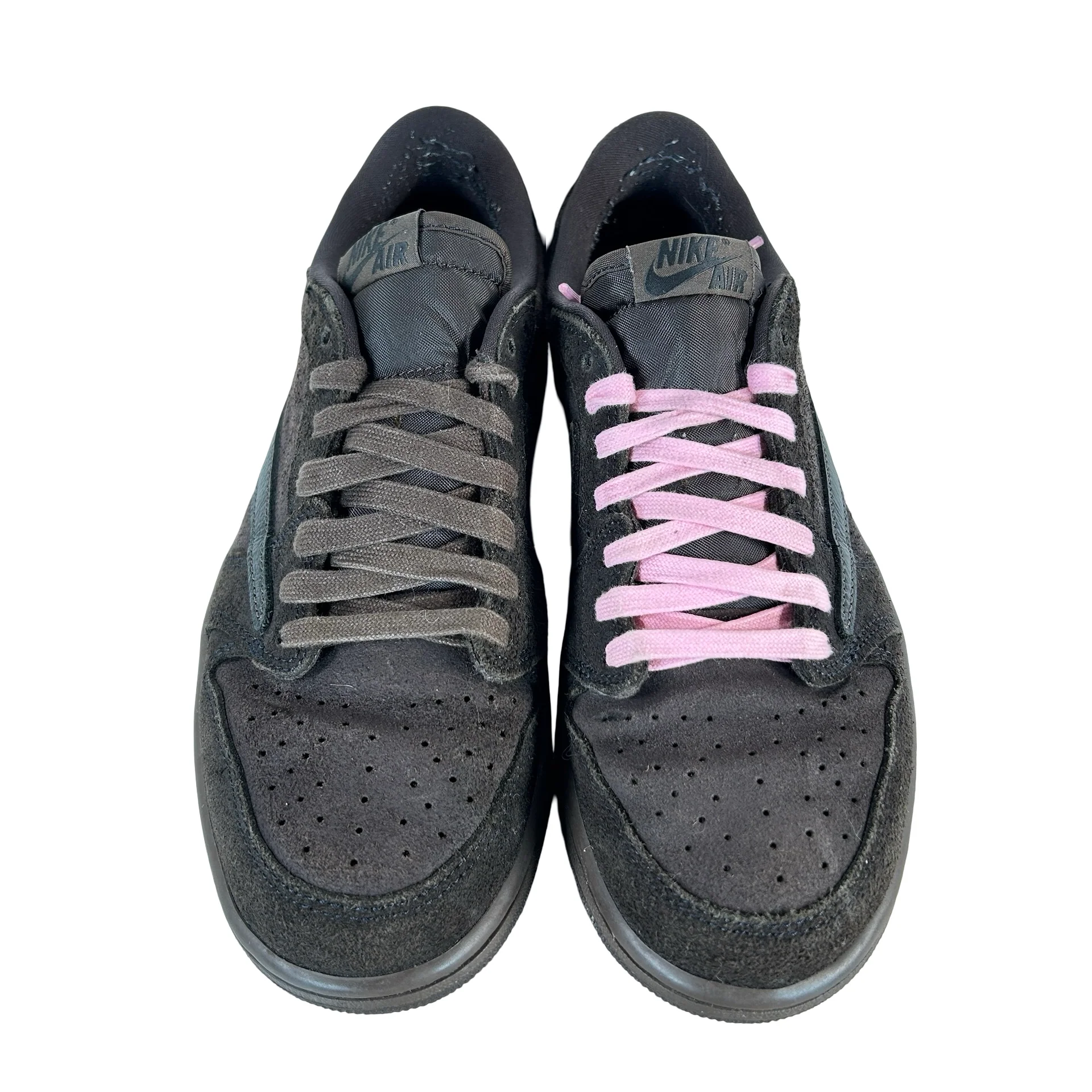 DM7866 202 Jordan 1 Retro Low OG SP Travis Scott Velvet Brown [USED] - 8 M (Used5) - Image 2