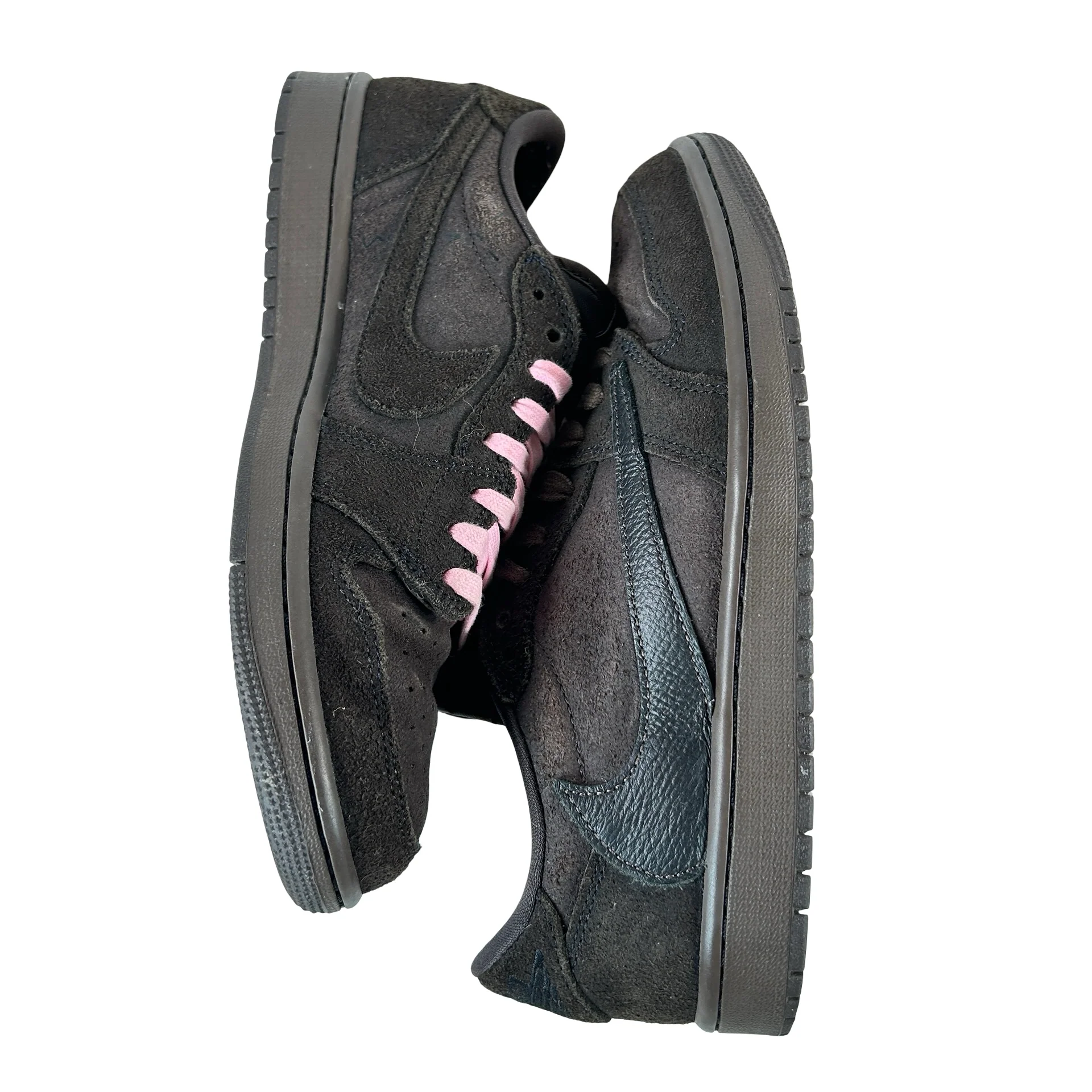 DM7866 202 Jordan 1 Retro Low OG SP Travis Scott Velvet Brown [USED] - 8 M (Used5) - Image 5