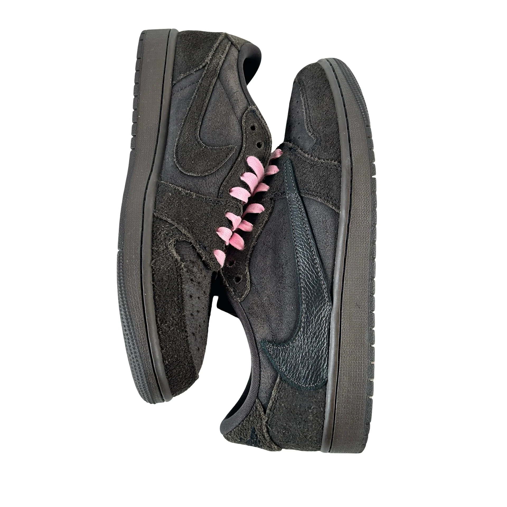 DM7866 202 Jordan 1 Retro Low OG SP Travis Scott Velvet Brown [USED] - 9.5 M (Used11) - Image 5