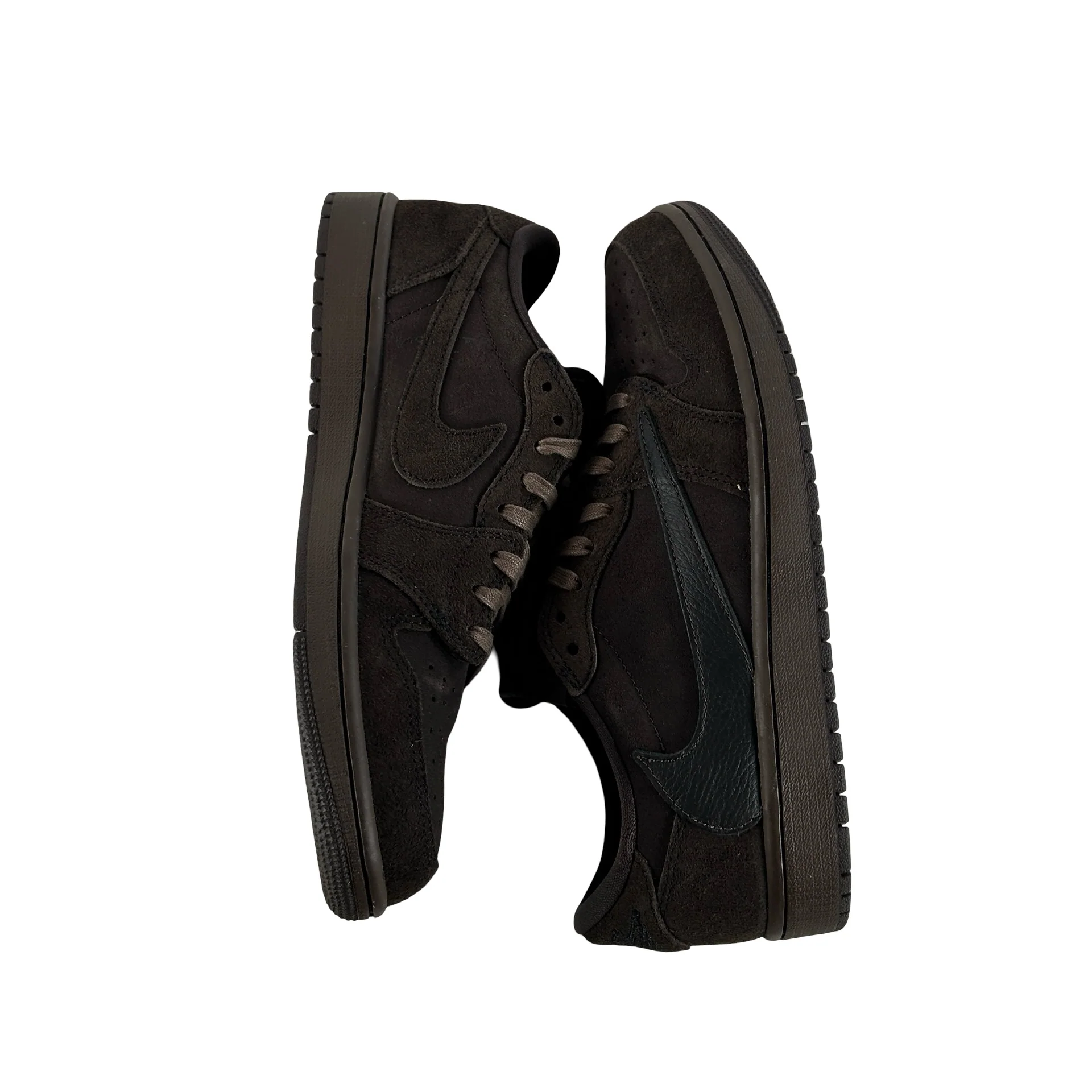 DM7866 202 Jordan 1 Retro Low OG SP Travis Scott Velvet Brown [USED] - 9.5 M (Used12) - Image 4