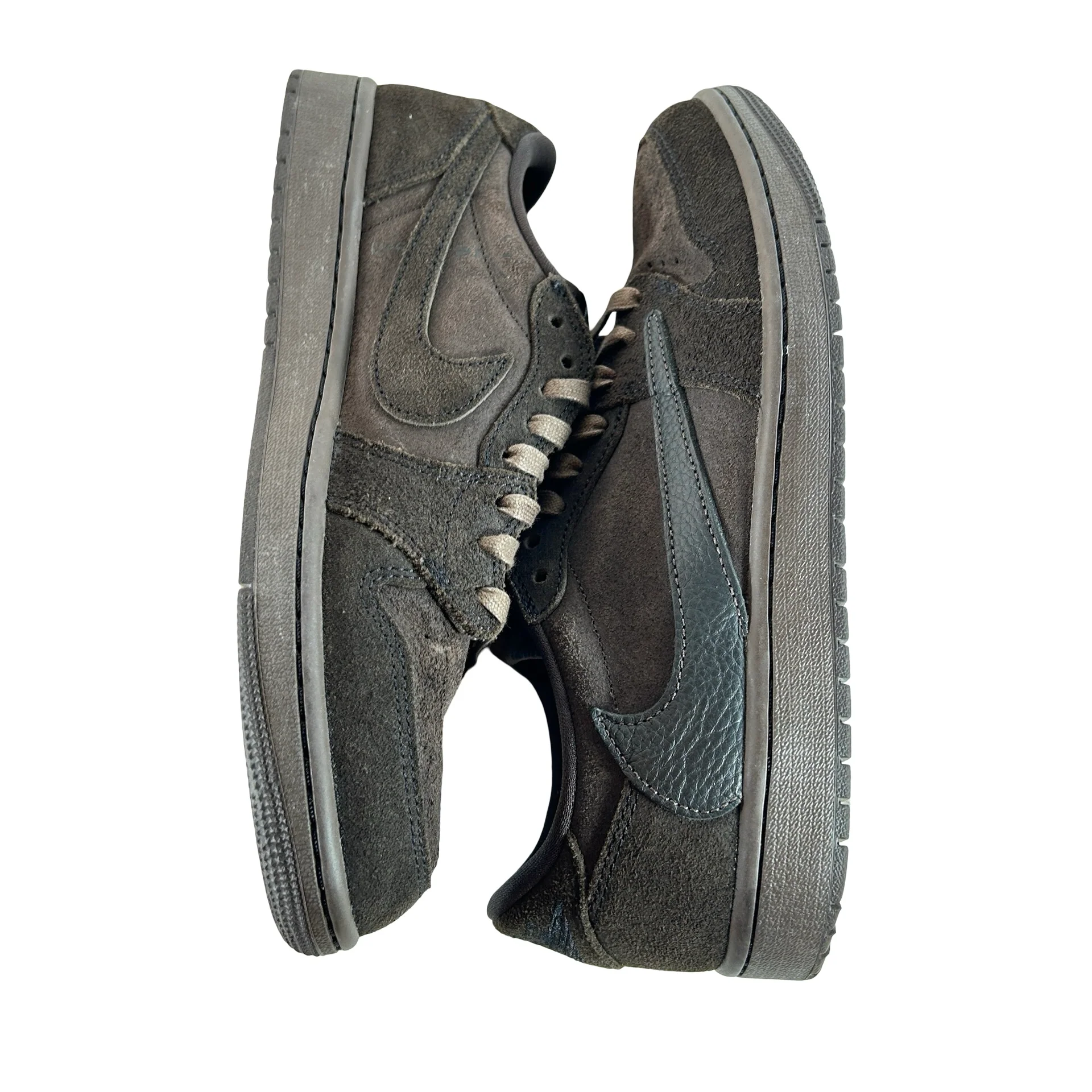 DM7866 202 Jordan 1 Retro Low OG SP Travis Scott Velvet Brown [USED] - 9.5 M (Used13) - Image 5